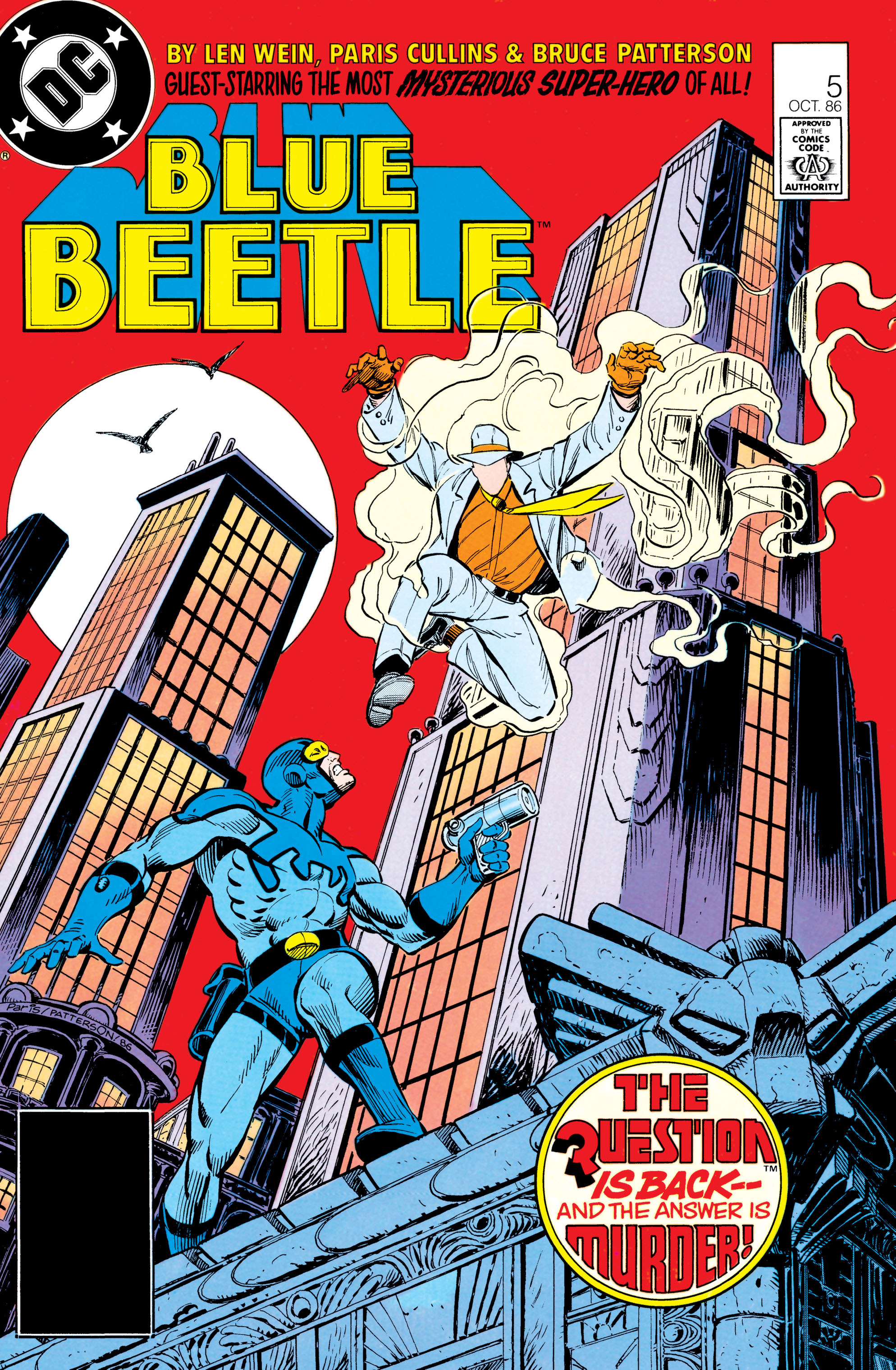 Read online Blue Beetle (1986) comic -  Issue #5 - 1