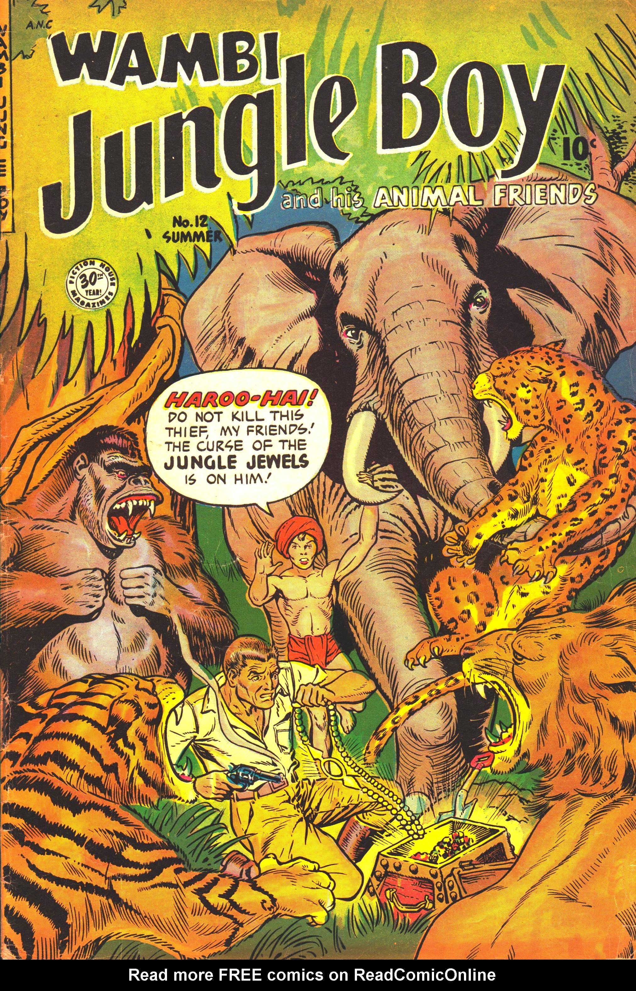 Read online Wambi Jungle Boy comic -  Issue #12 - 1