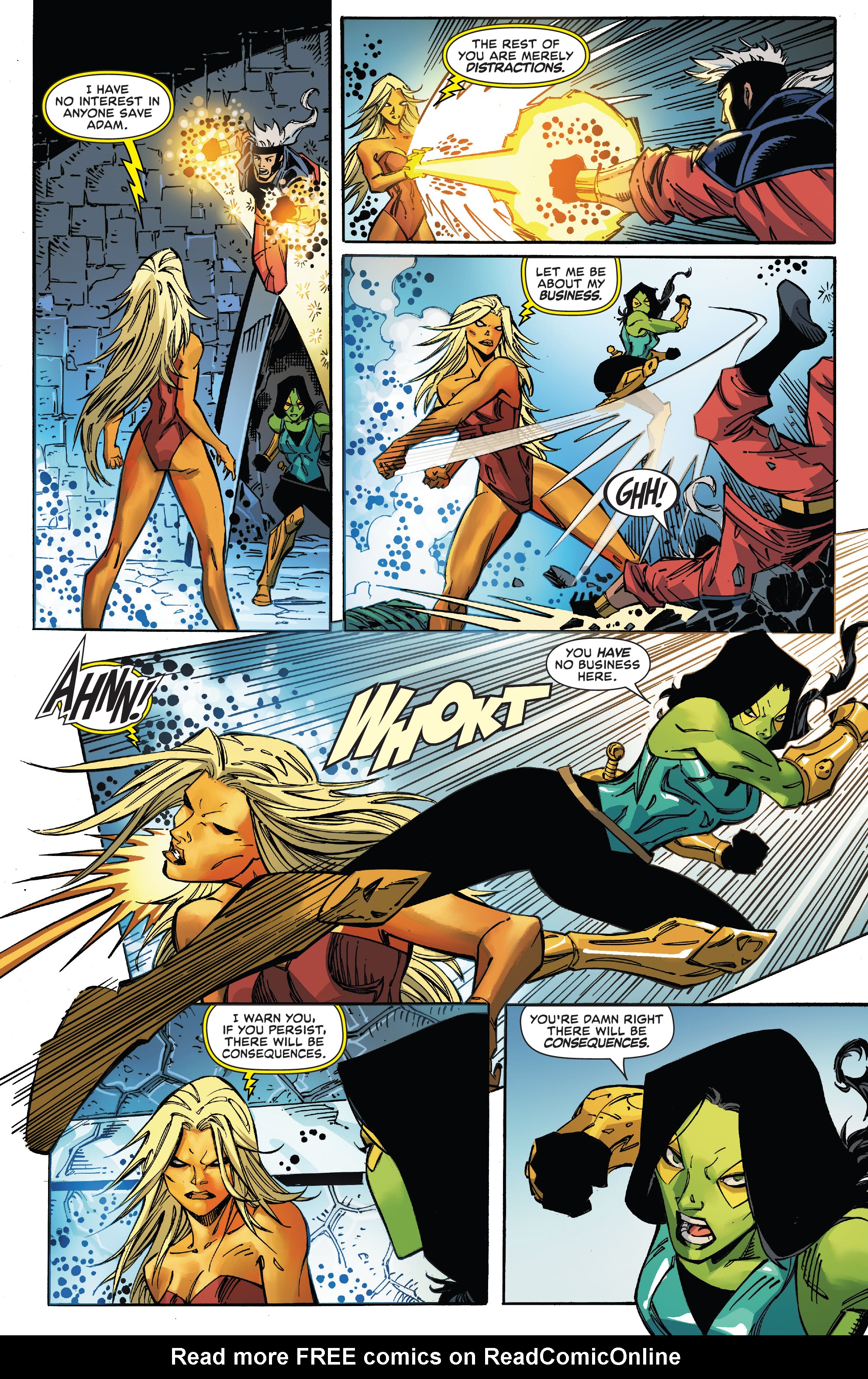 Read online Warlock: Rebirth comic -  Issue #1 - 18