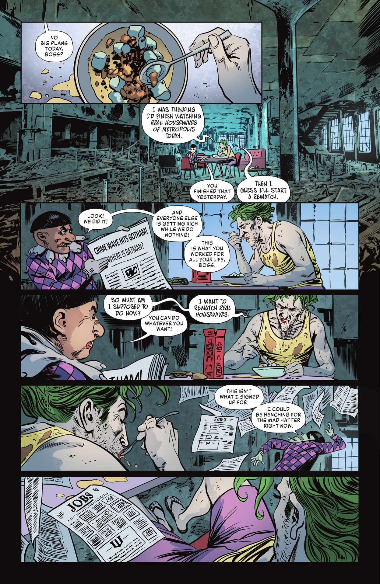 Read online Knight Terrors Collection comic -  Issue # The Joker - 11