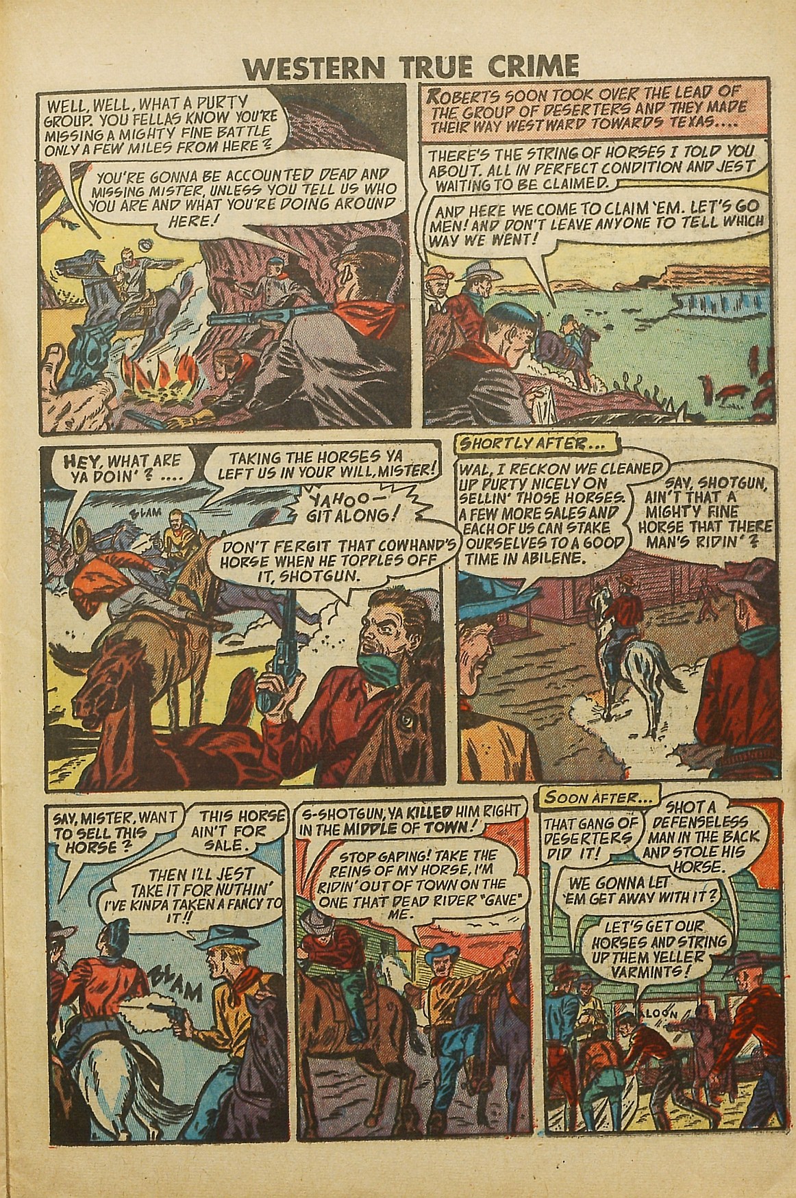 Read online Western True Crime comic -  Issue #6 - 25
