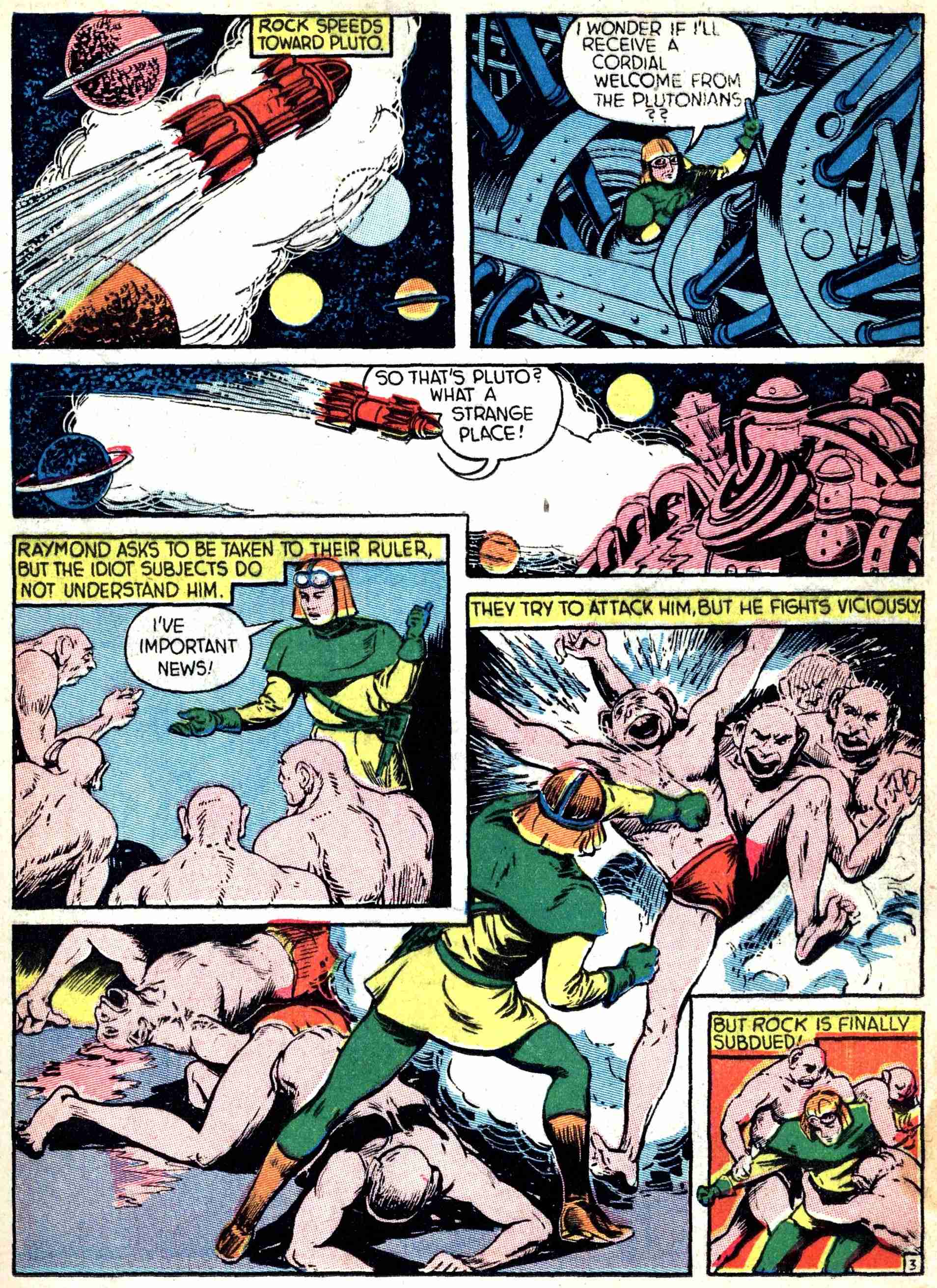 Read online Captain Flight Comics comic -  Issue #5 - 36