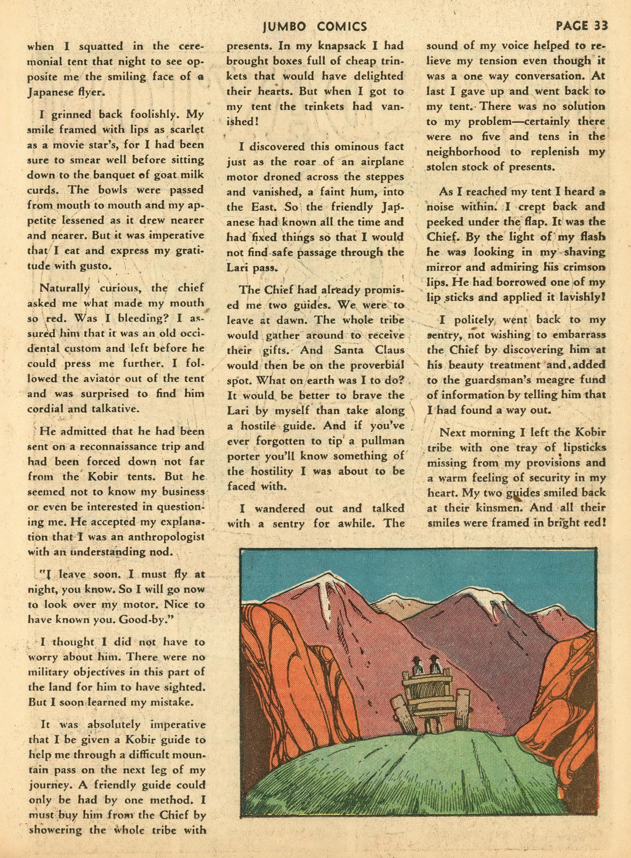Read online Jumbo Comics comic -  Issue #29 - 35
