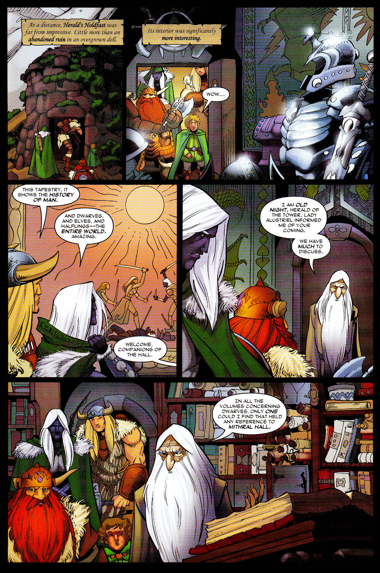 Read online Forgotten Realms: Streams of Silver comic -  Issue #3 - 3