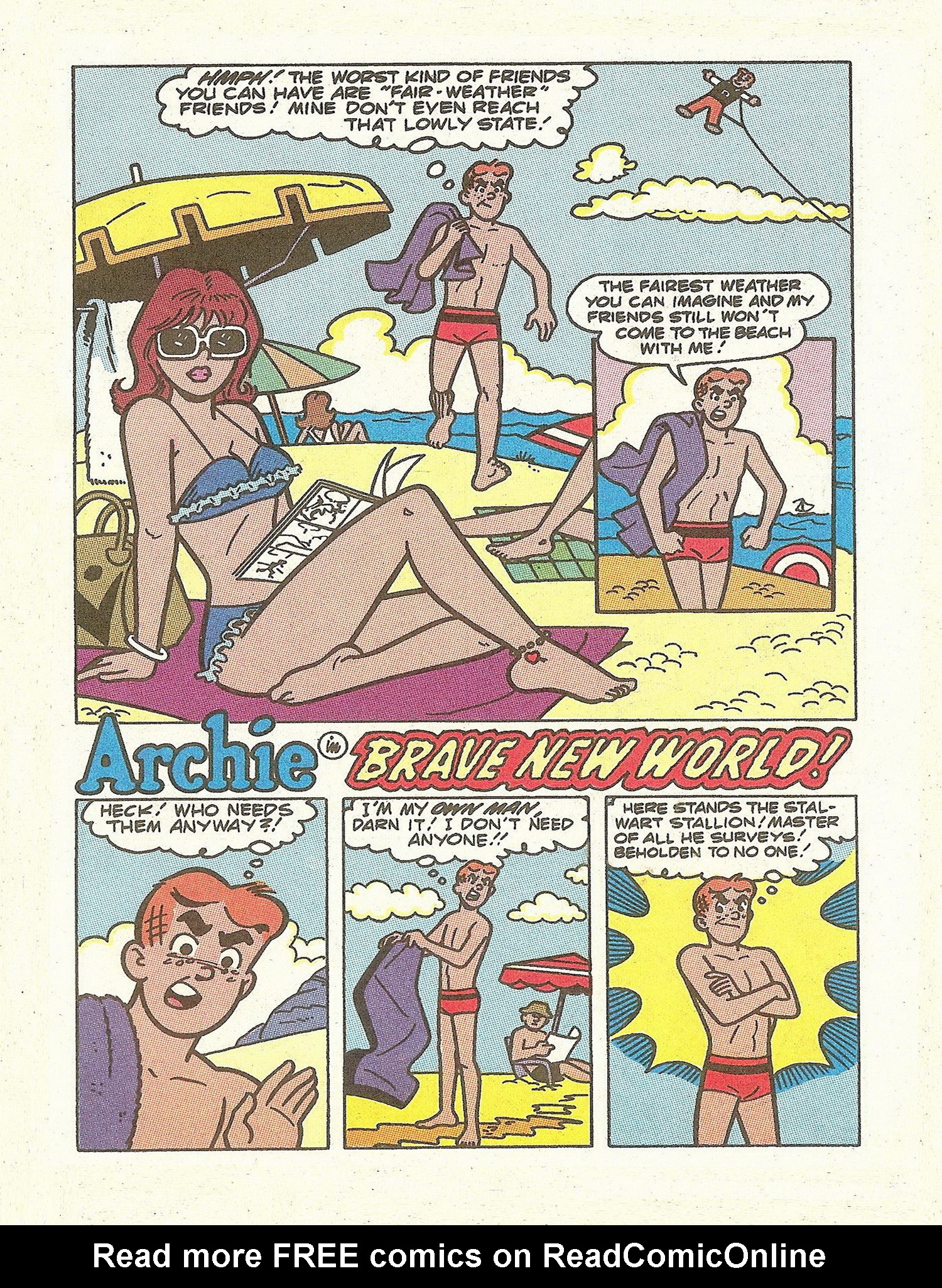 Read online Jughead Jones Comics Digest comic -  Issue #77 - 77