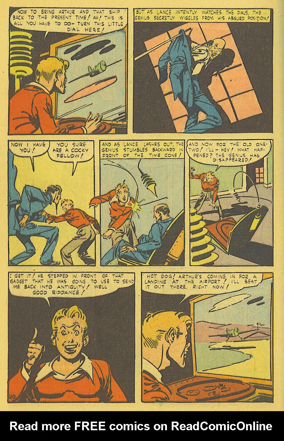 Read online Super-Mystery Comics comic -  Issue #24 - 41