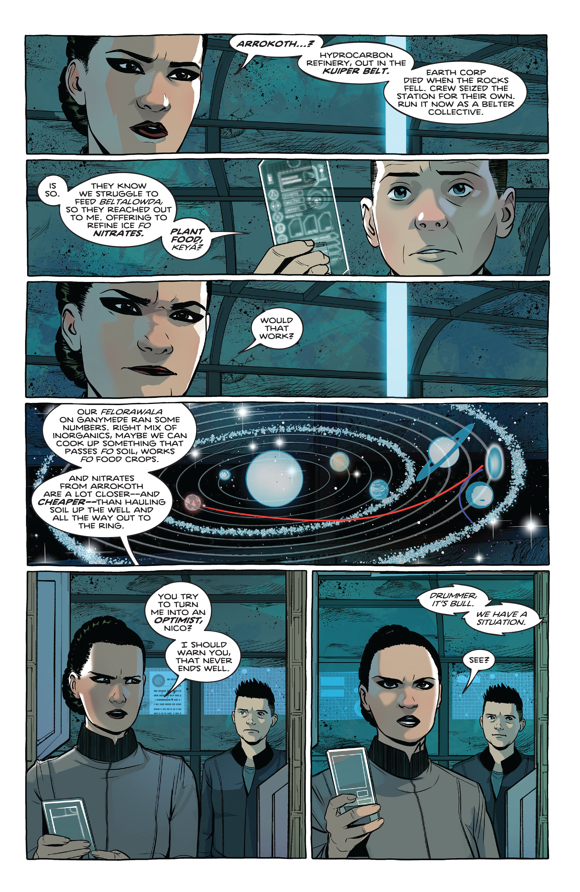 Read online The Expanse: Dragon Tooth comic -  Issue #1 - 22