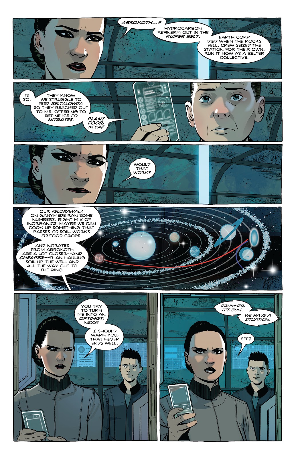 The Expanse: Dragon Tooth issue 1 - Page 22