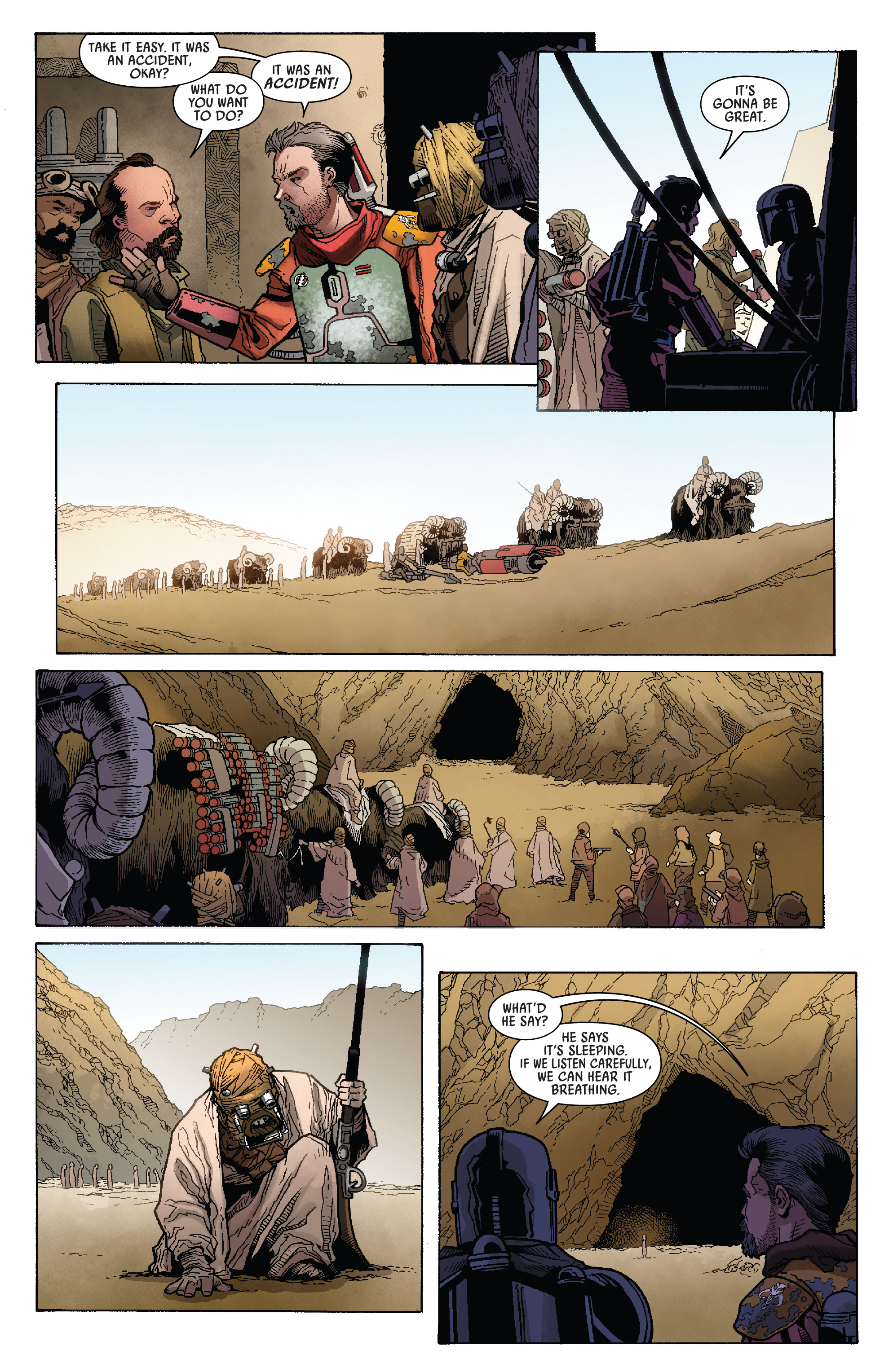 Read online Star Wars: The Mandalorian Season 2 comic -  Issue #1 - 33