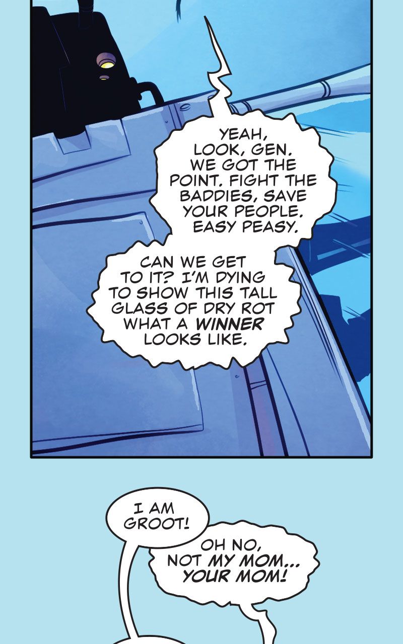Read online Rocket Raccoon & Groot: Tall Tails Infinity Comic comic -  Issue #12 - 8