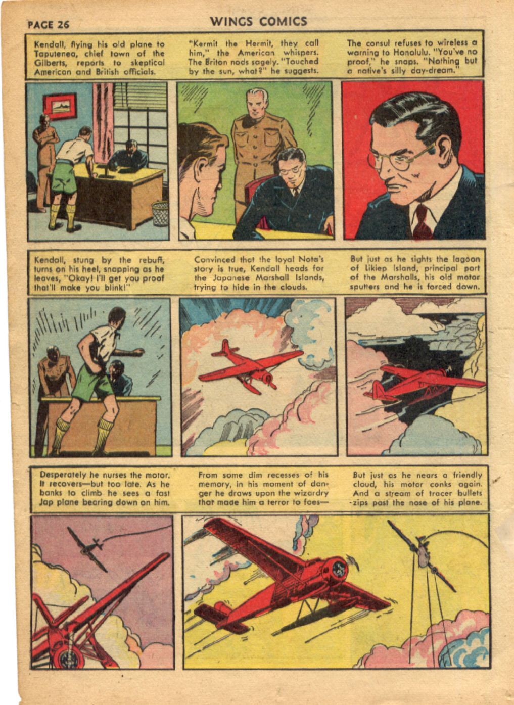 Read online Wings Comics comic -  Issue #21 - 28