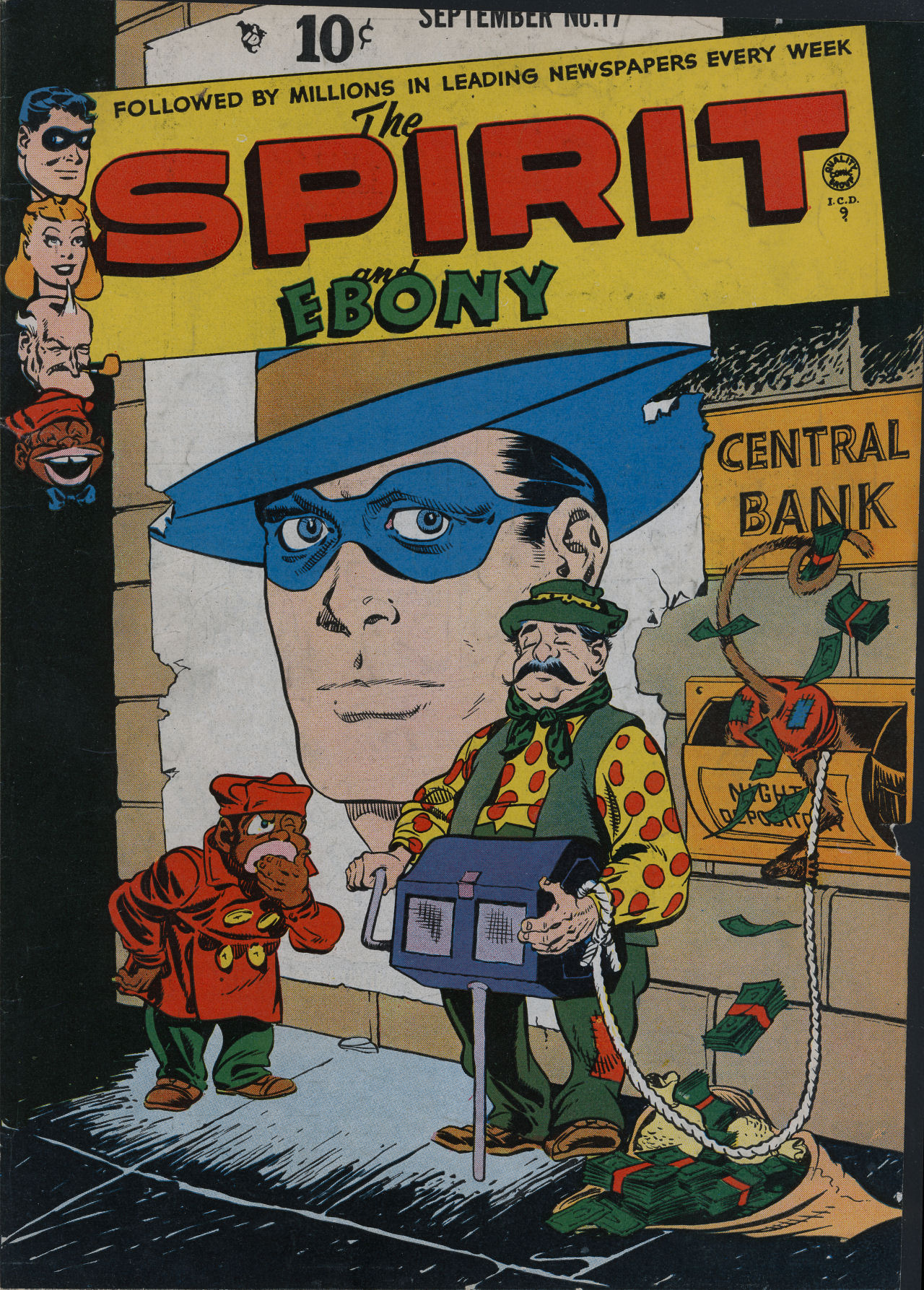 Read online The Spirit (1944) comic -  Issue #17 - 1