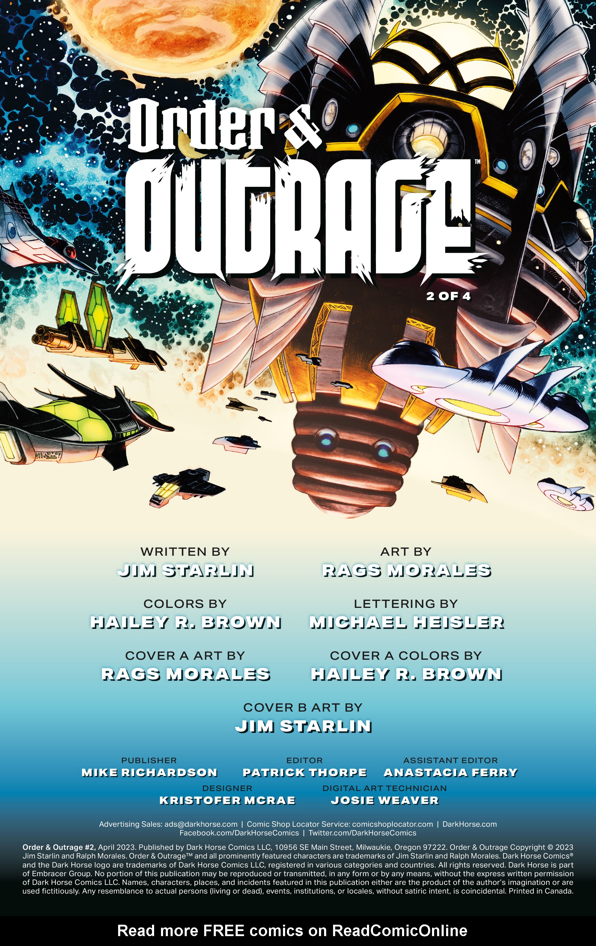 Read online Order and Outrage comic -  Issue #2 - 2