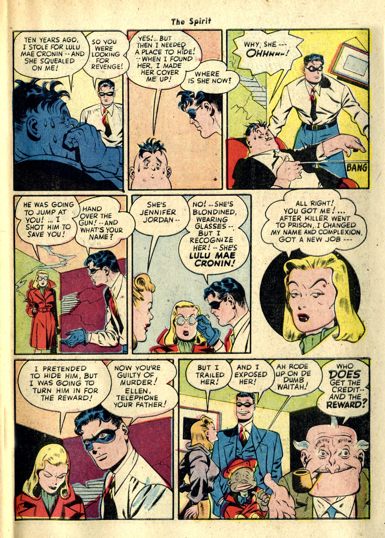 Read online The Spirit (1944) comic -  Issue #10 - 49