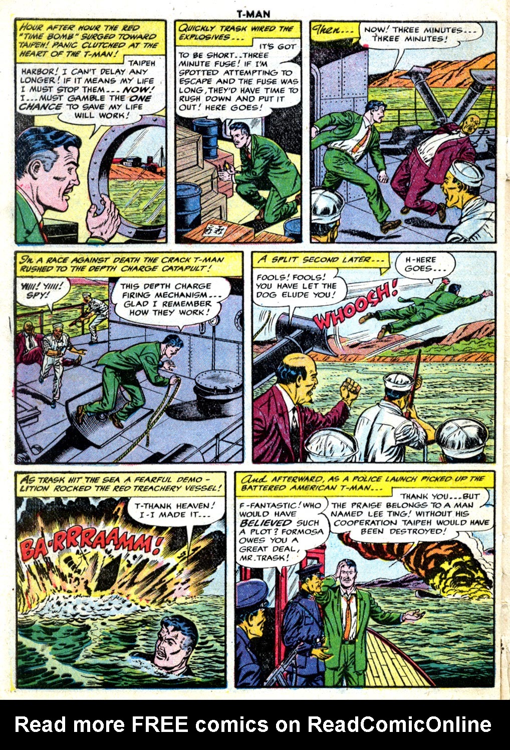 Read online T-Man: World Wide Trouble Shooter comic -  Issue #25 - 32