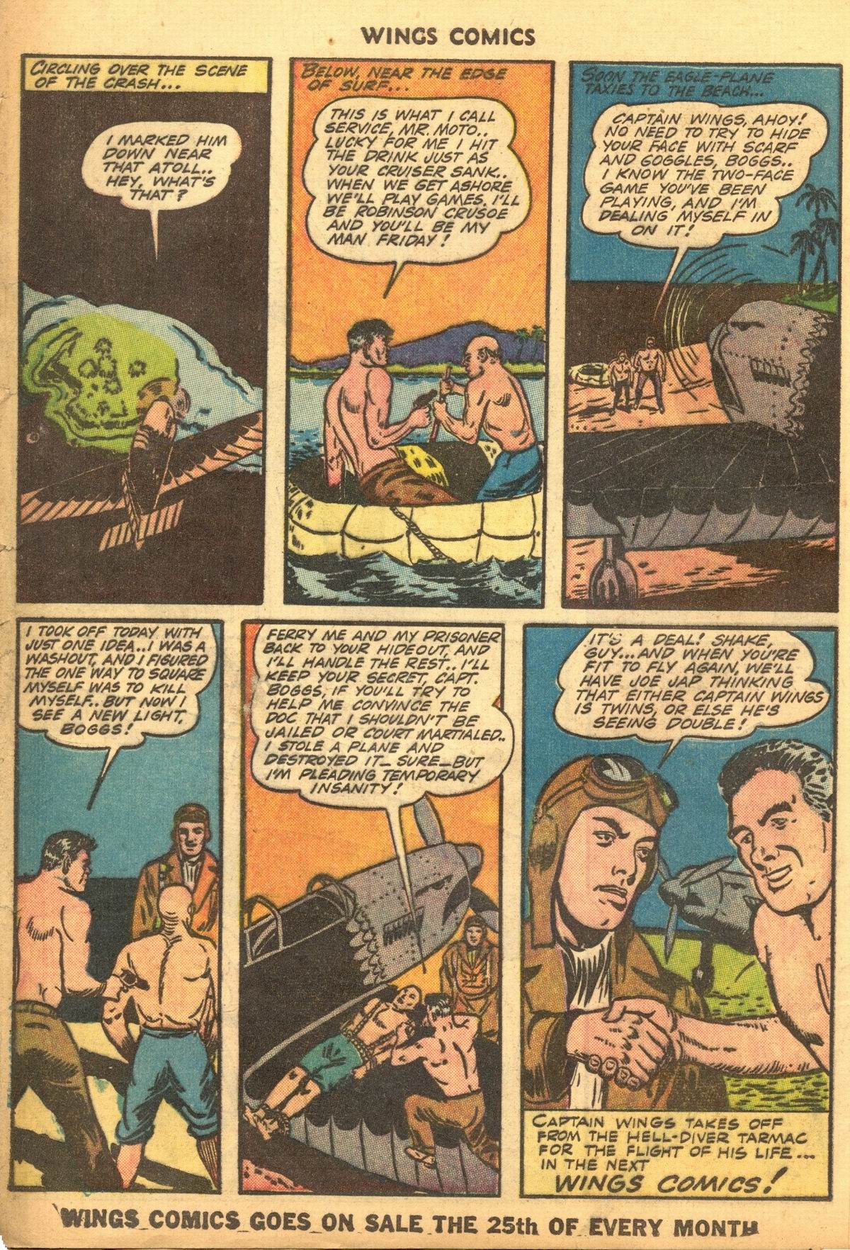 Read online Wings Comics comic -  Issue #35 - 14