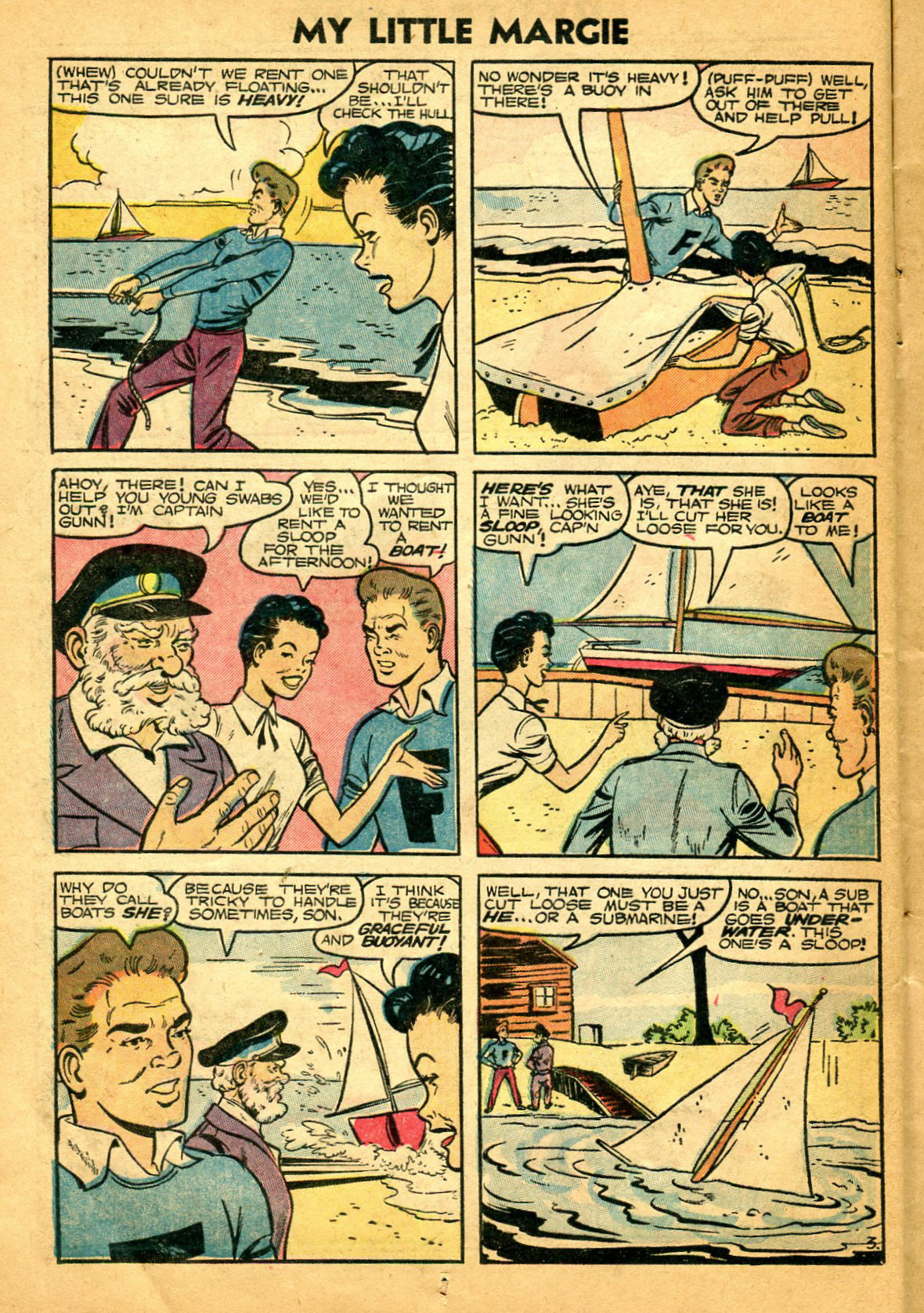 Read online My Little Margie (1954) comic -  Issue #2 - 12