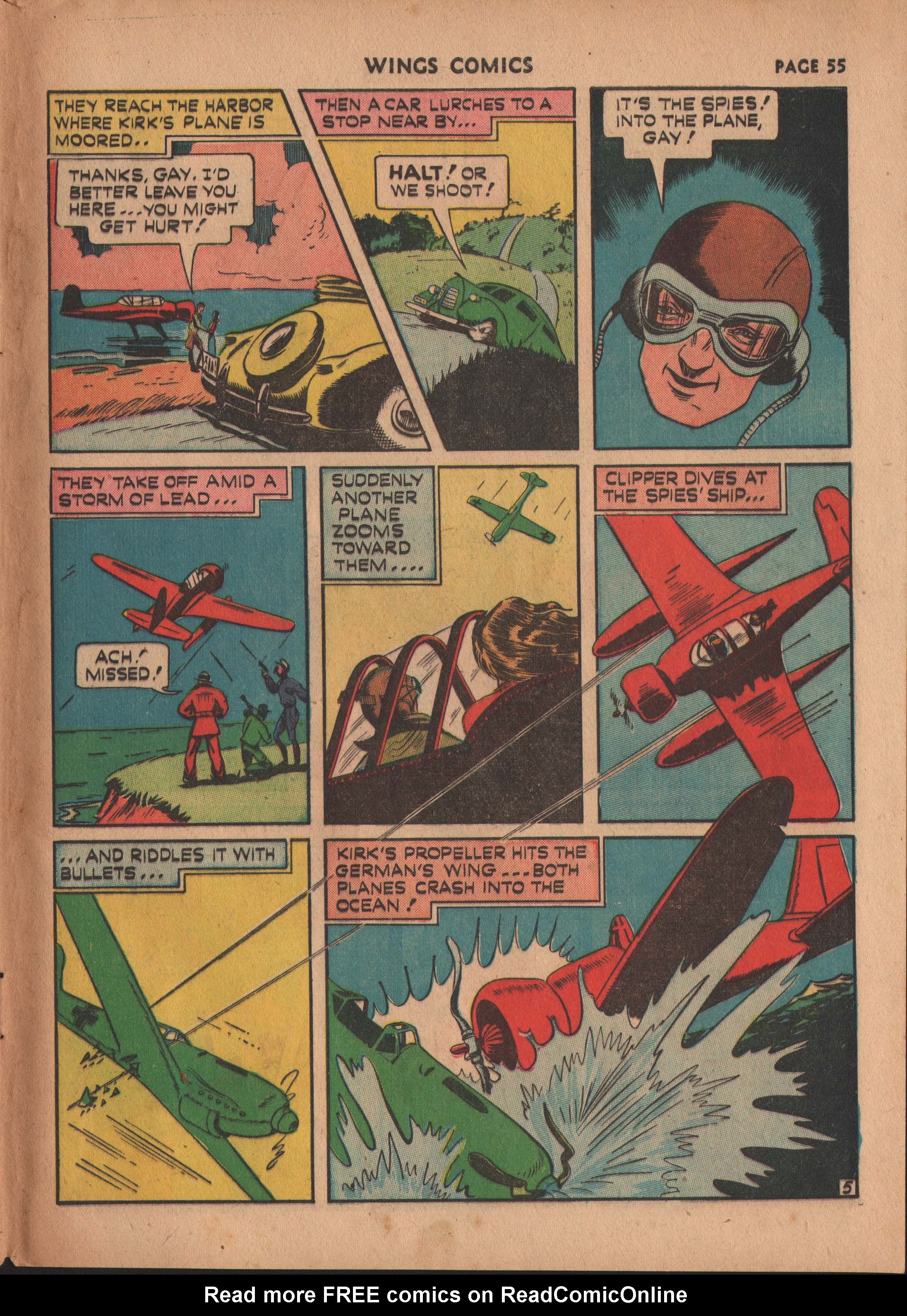 Read online Wings Comics comic -  Issue #13 - 57