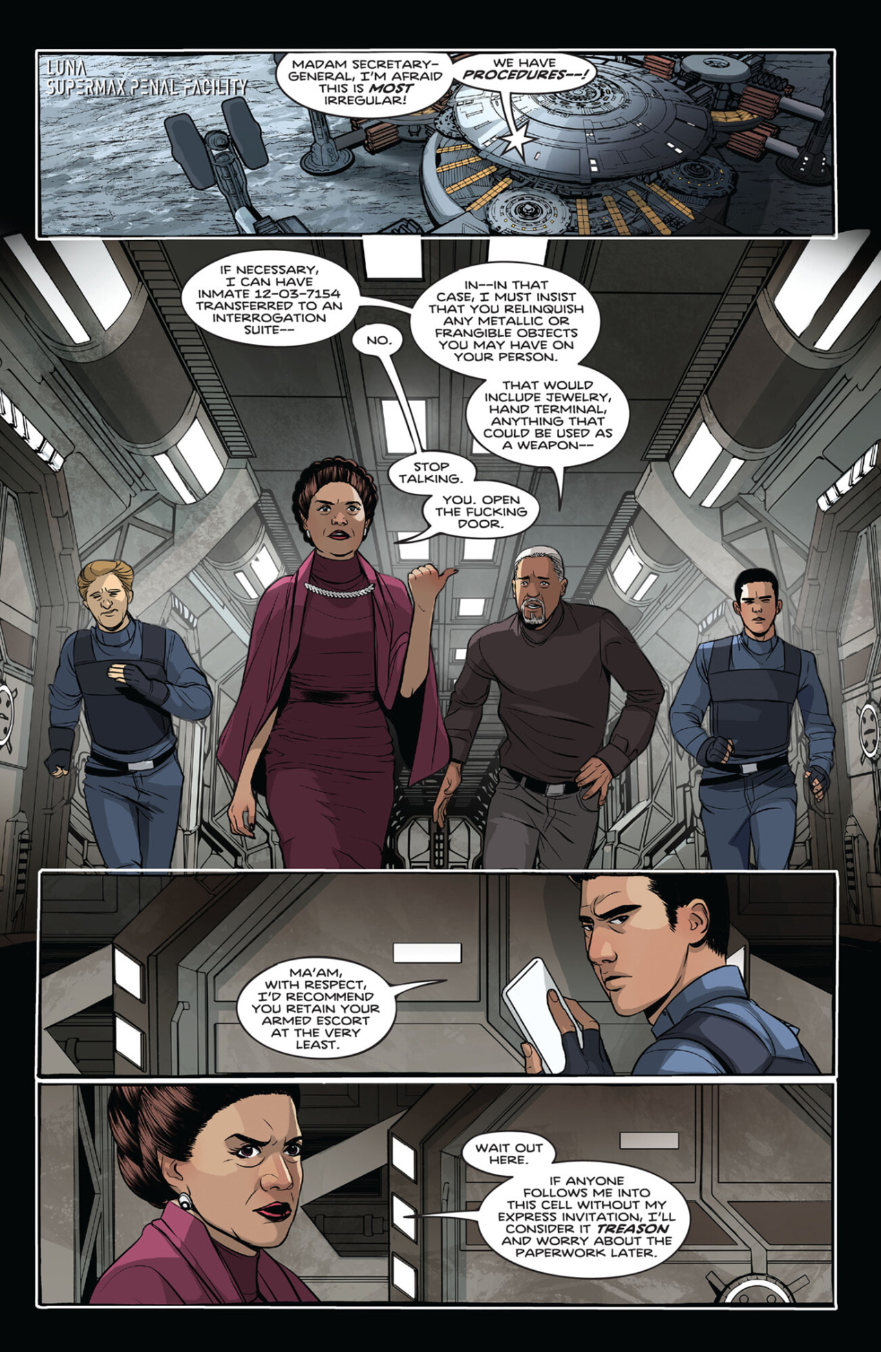 Read online The Expanse: Dragon Tooth comic -  Issue #3 - 8