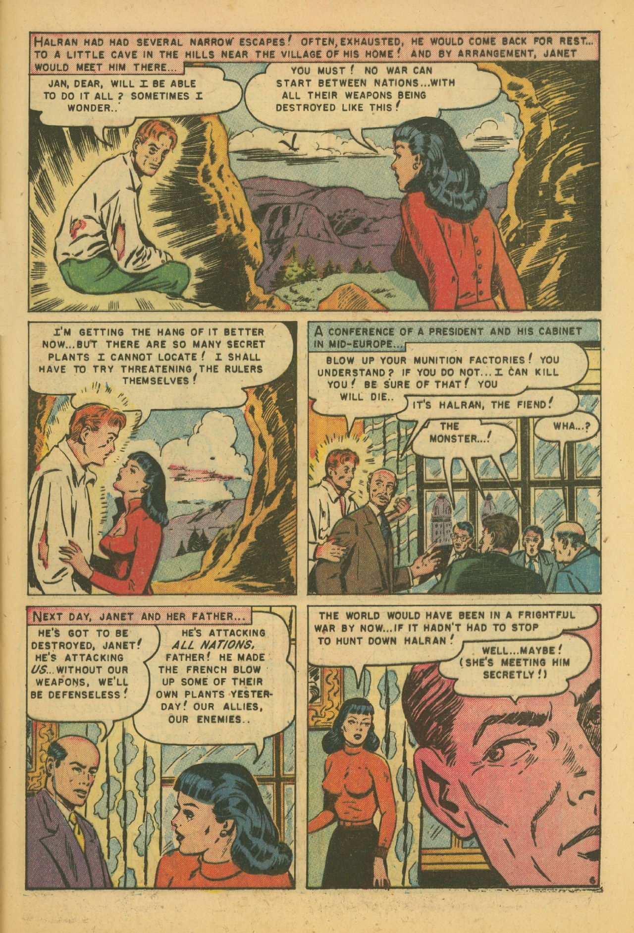 Read online Strange Worlds (1950) comic -  Issue #7 - 25