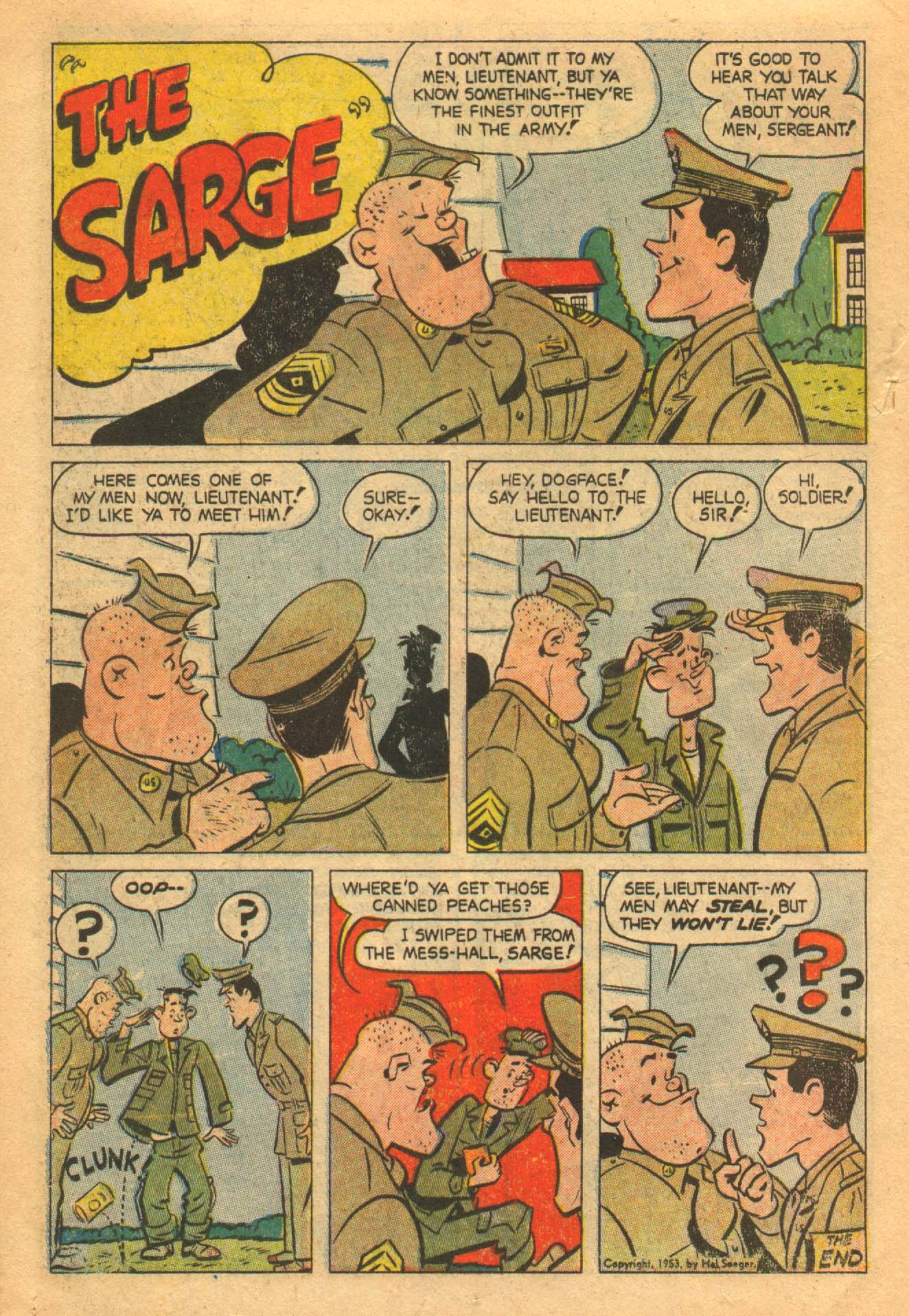 Read online G. I. Jane (1953) comic -  Issue #5 - 19