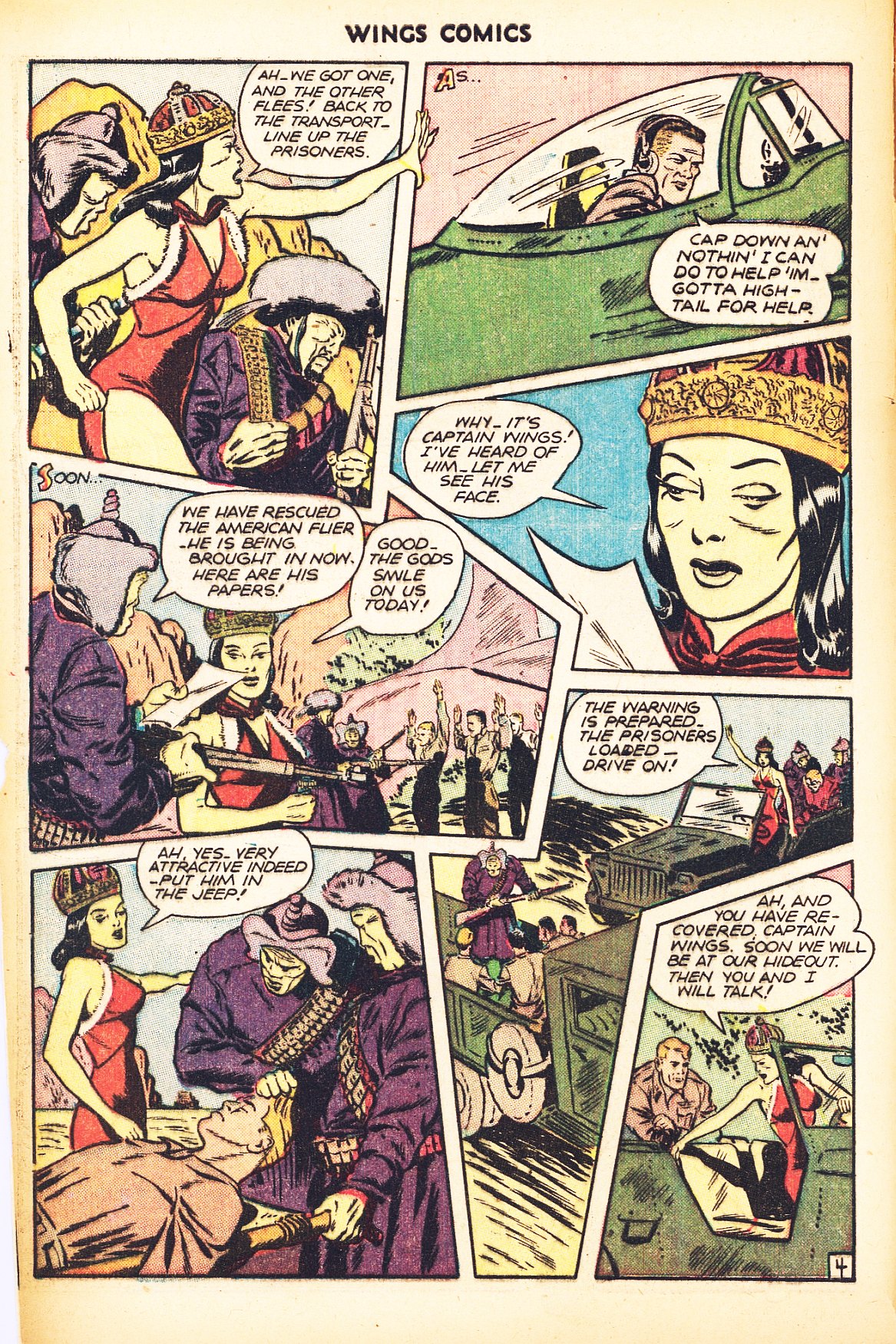 Read online Wings Comics comic -  Issue #74 - 6