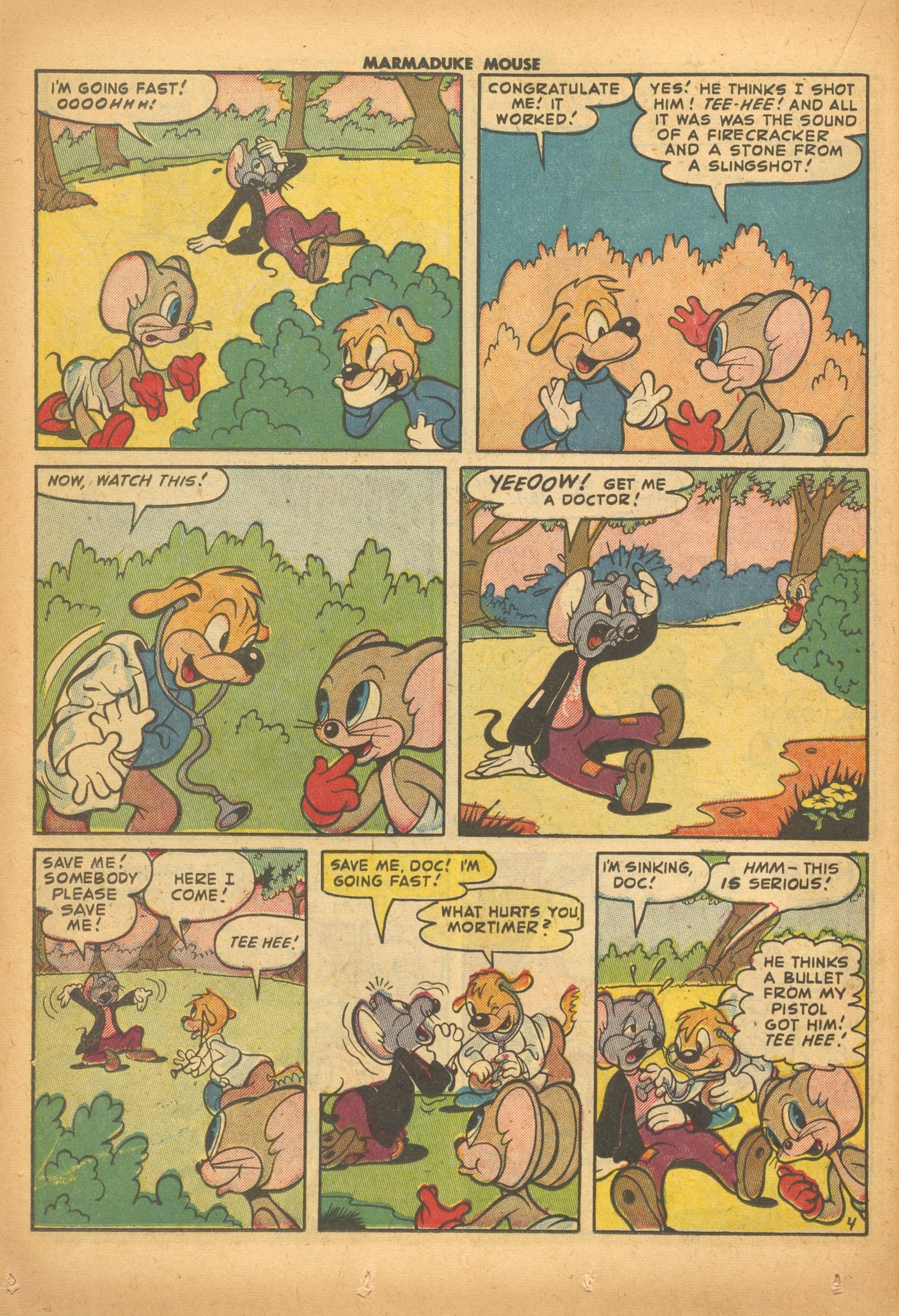 Read online Marmaduke Mouse comic -  Issue #36 - 22