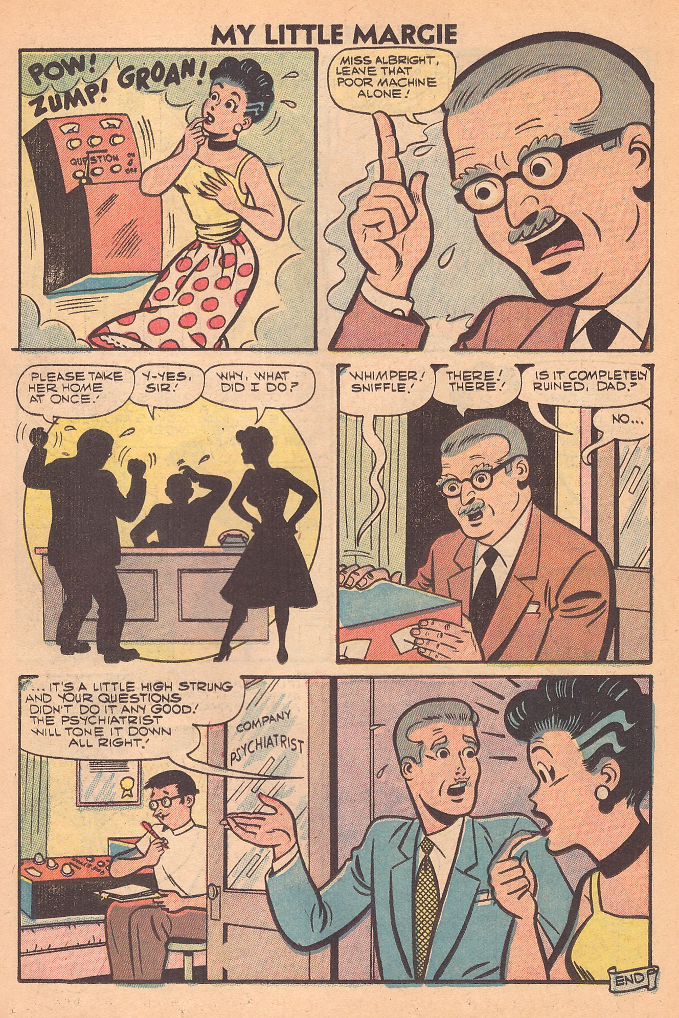 Read online My Little Margie (1954) comic -  Issue #22 - 14