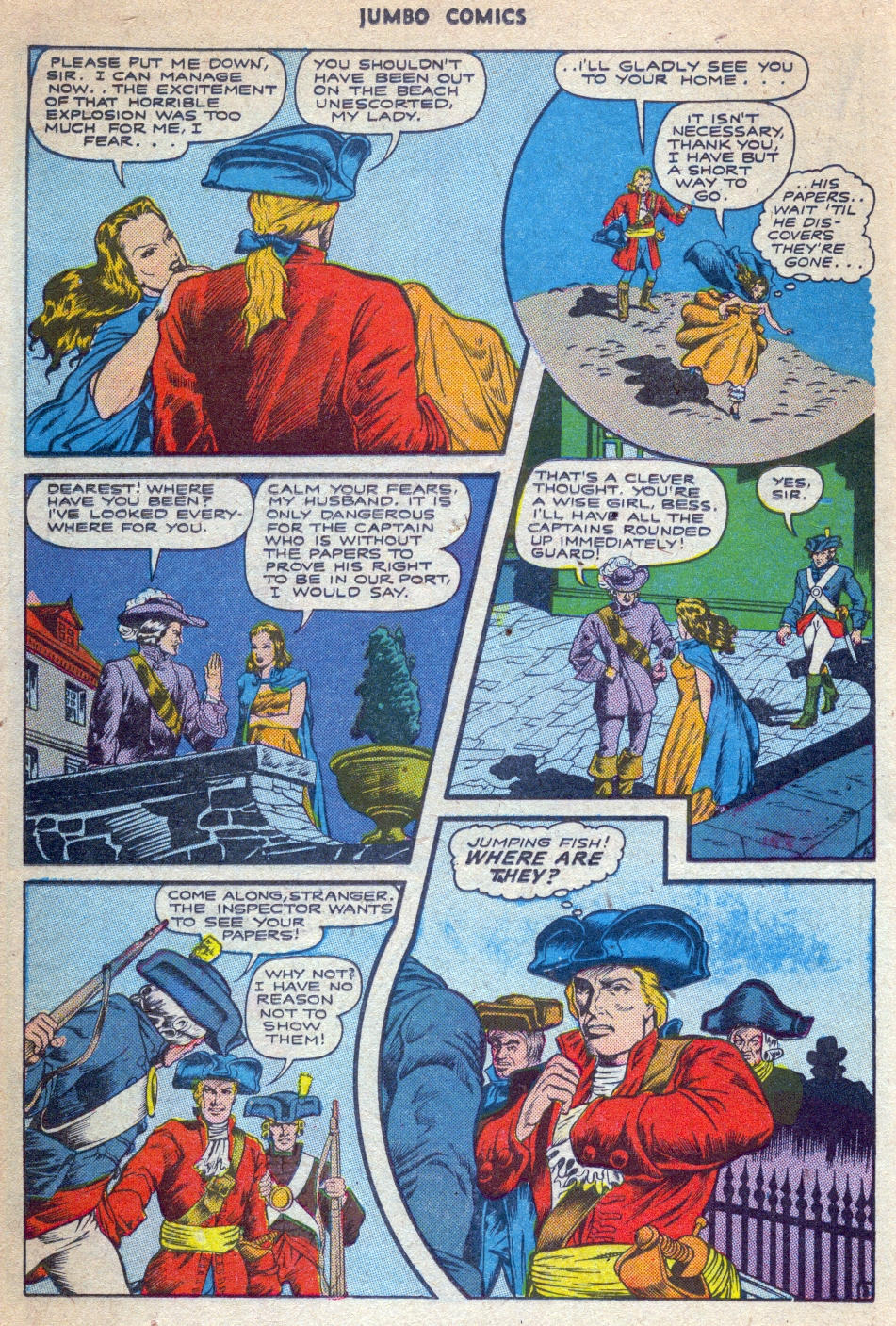 Read online Jumbo Comics comic -  Issue #76 - 36