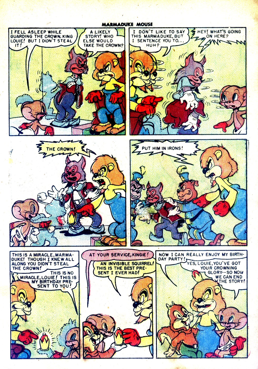 Read online Marmaduke Mouse comic -  Issue #17 - 9