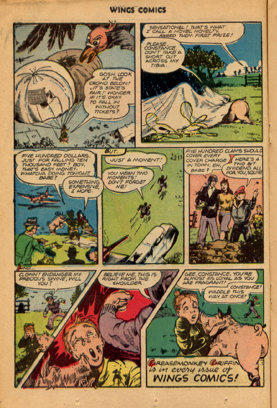 Read online Wings Comics comic -  Issue #72 - 24