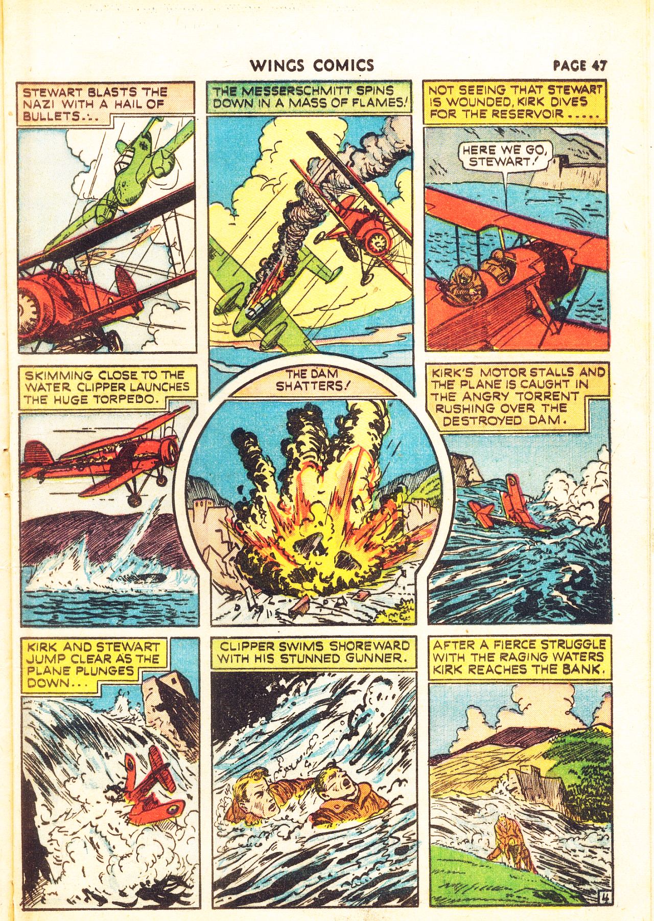 Read online Wings Comics comic -  Issue #11 - 49