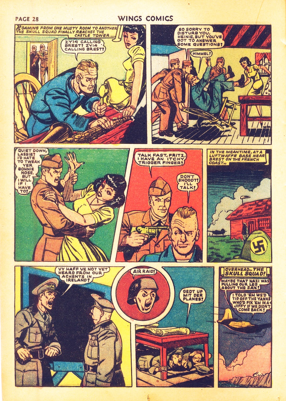 Read online Wings Comics comic -  Issue #28 - 31