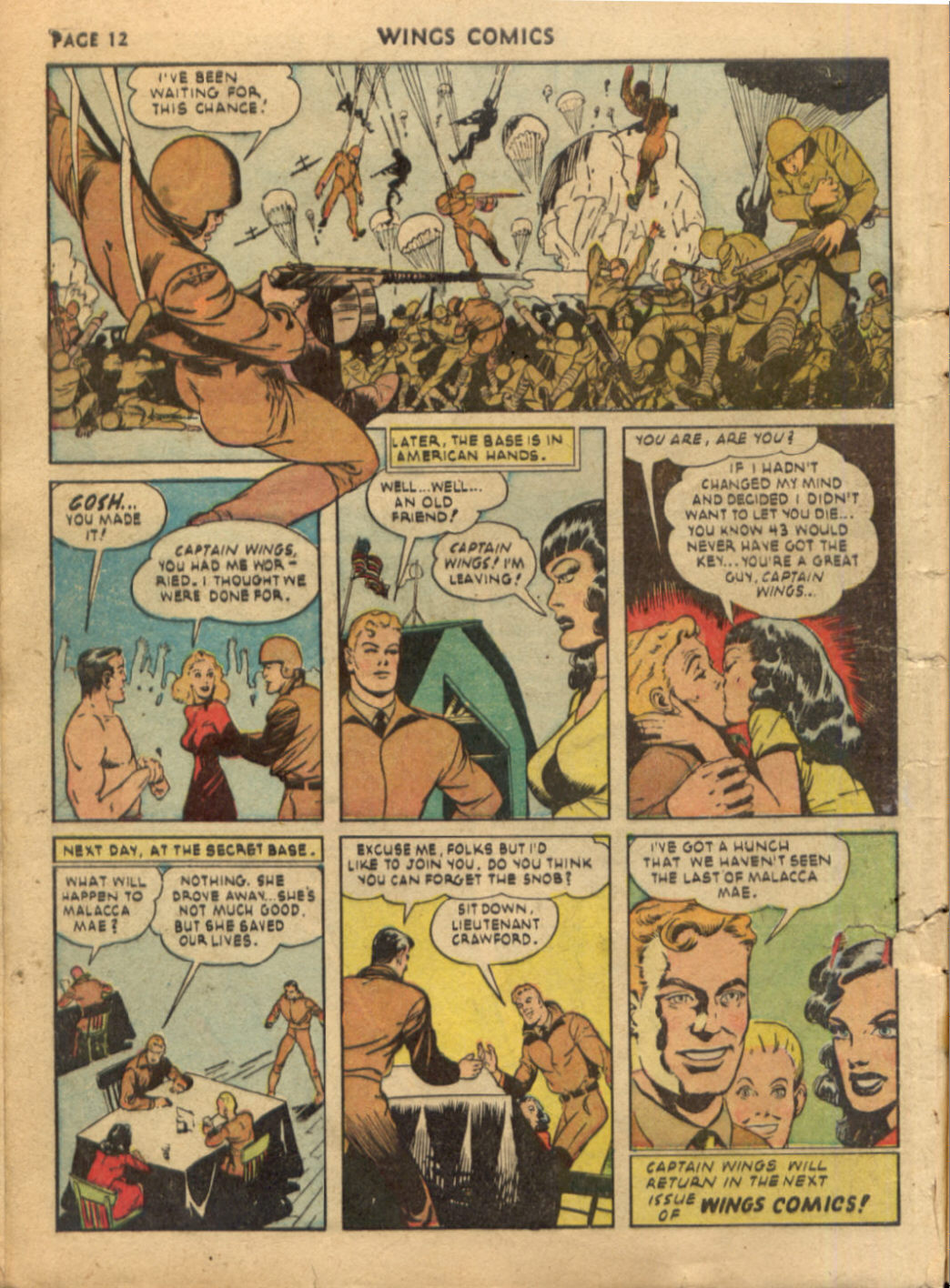 Read online Wings Comics comic -  Issue #21 - 14