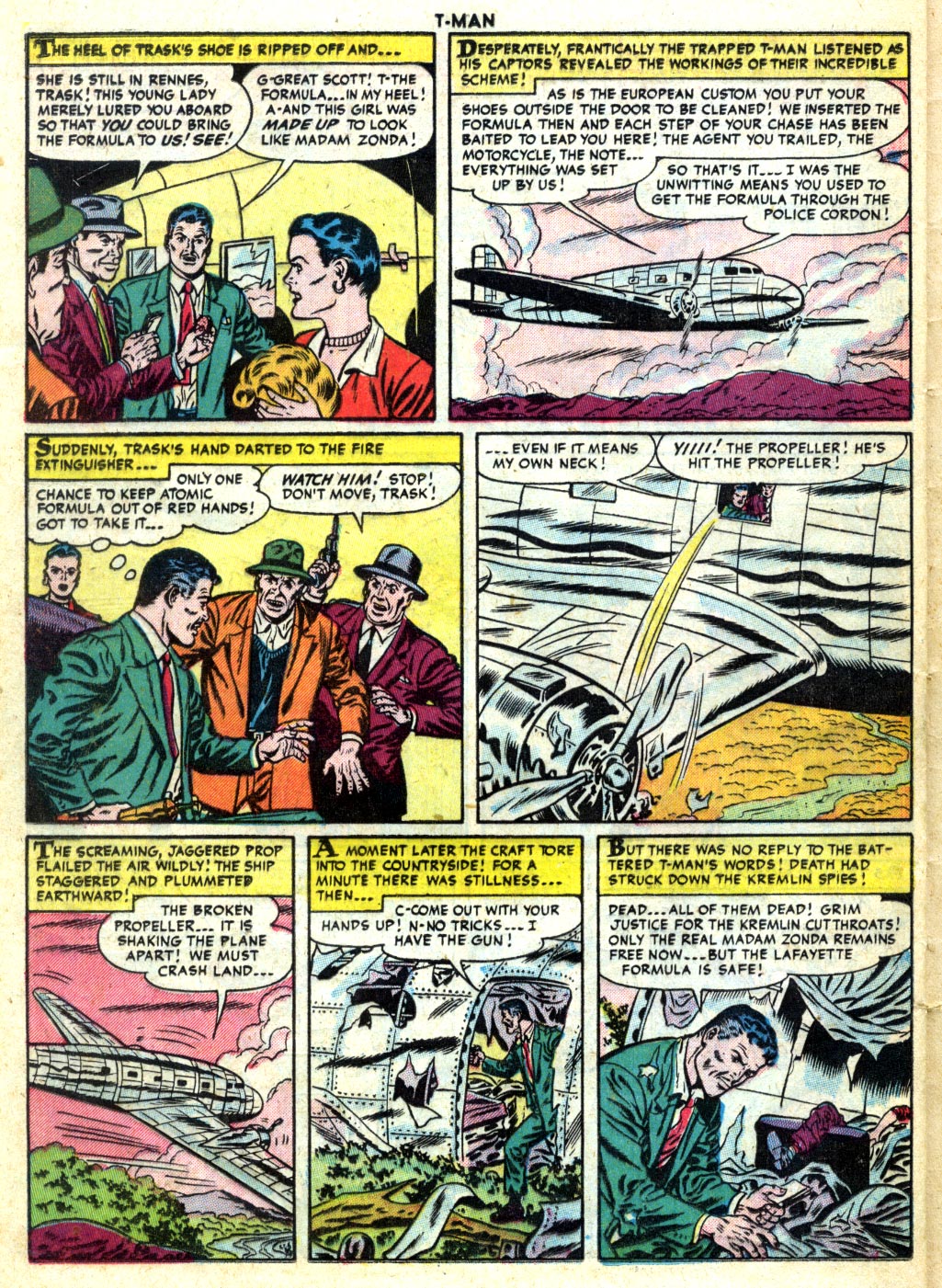 Read online T-Man: World Wide Trouble Shooter comic -  Issue #24 - 24