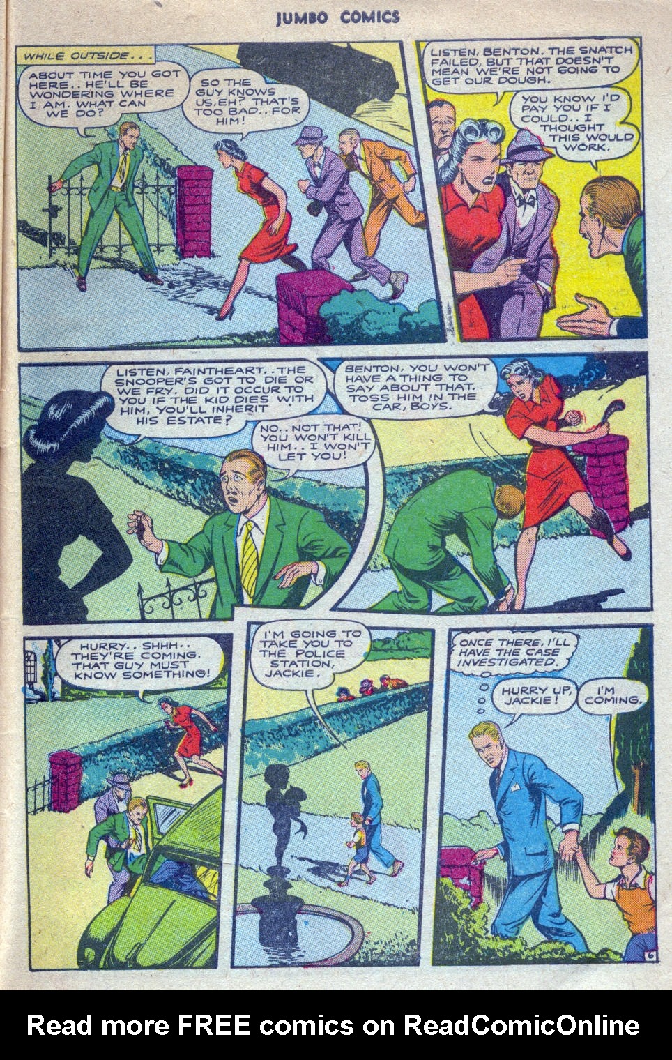 Read online Jumbo Comics comic -  Issue #76 - 47