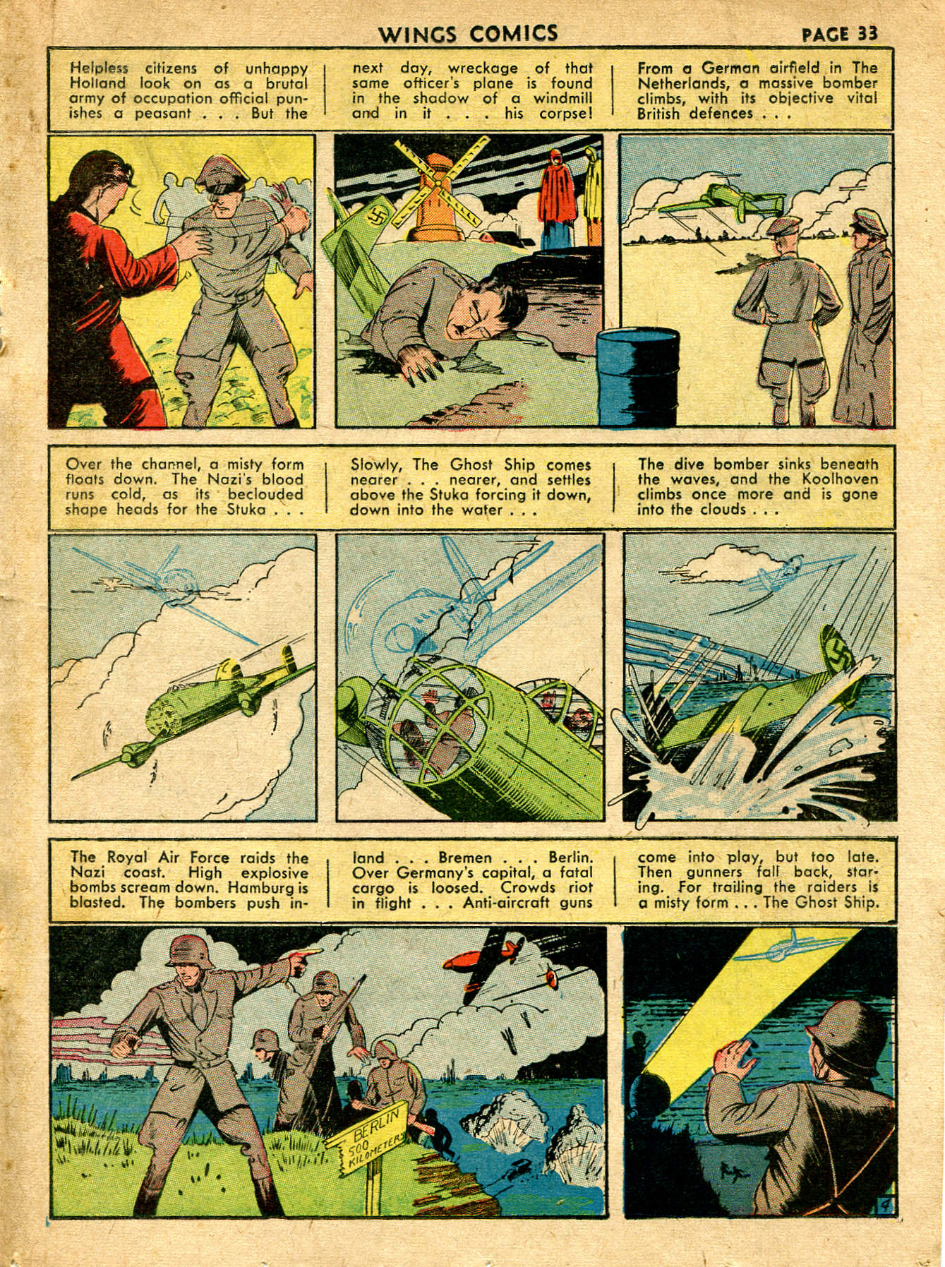 Read online Wings Comics comic -  Issue #15 - 35