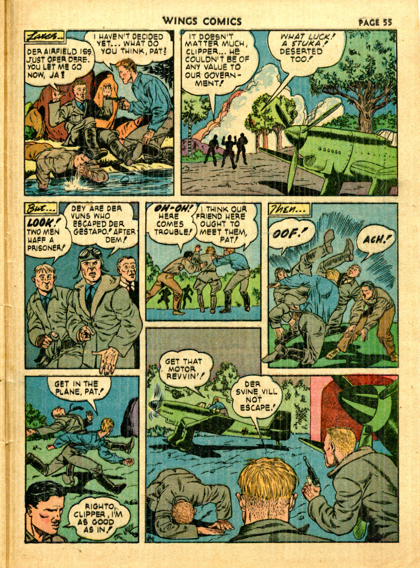 Read online Wings Comics comic -  Issue #19 - 58