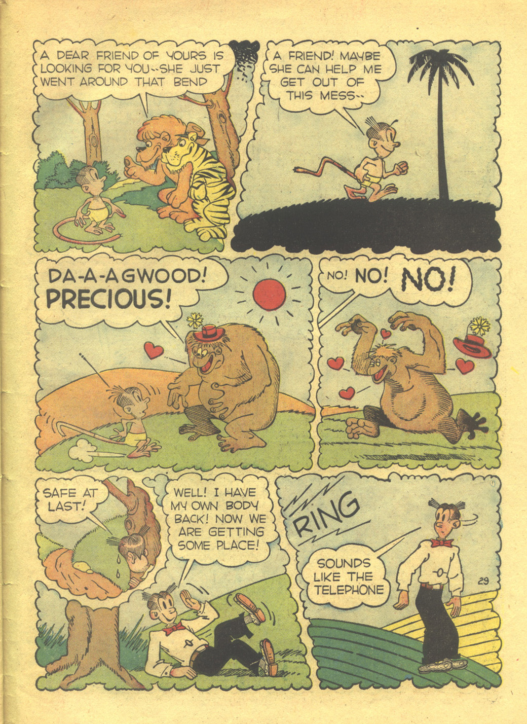 Read online Blondie Comics (1947) comic -  Issue #4 - 31