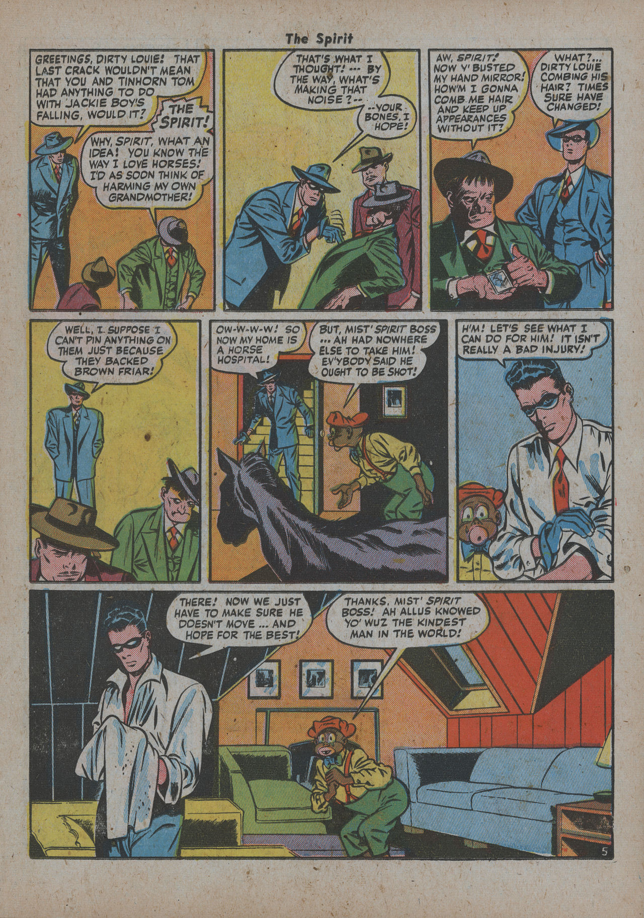 Read online The Spirit (1944) comic -  Issue #16 - 15