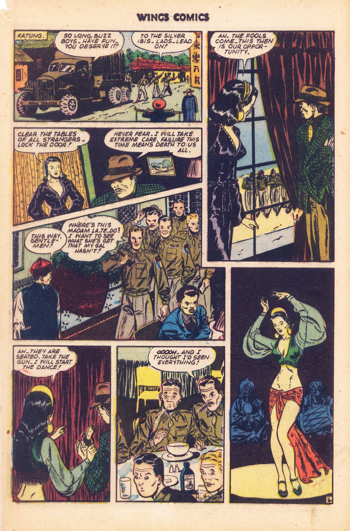 Read online Wings Comics comic -  Issue #58 - 6