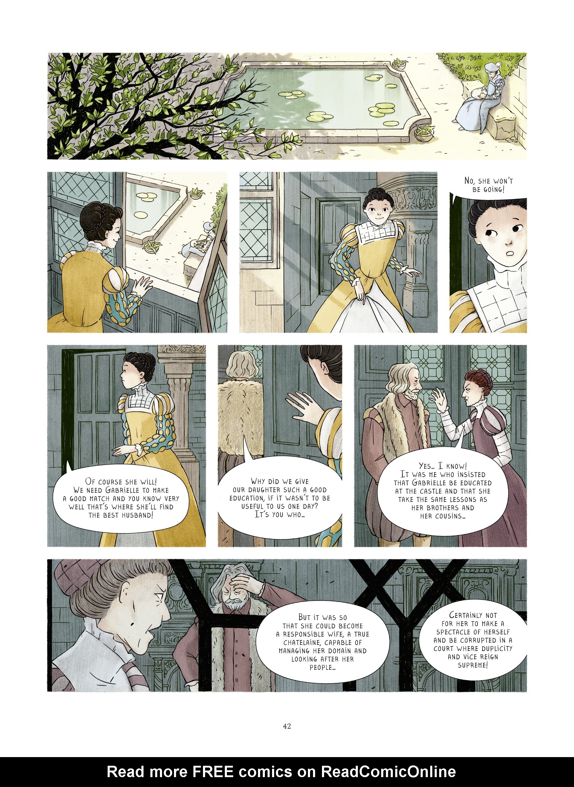 Read online Catherine de' Medici, The Flying Squadron: The Good Girl comic -  Issue # TPB - 41