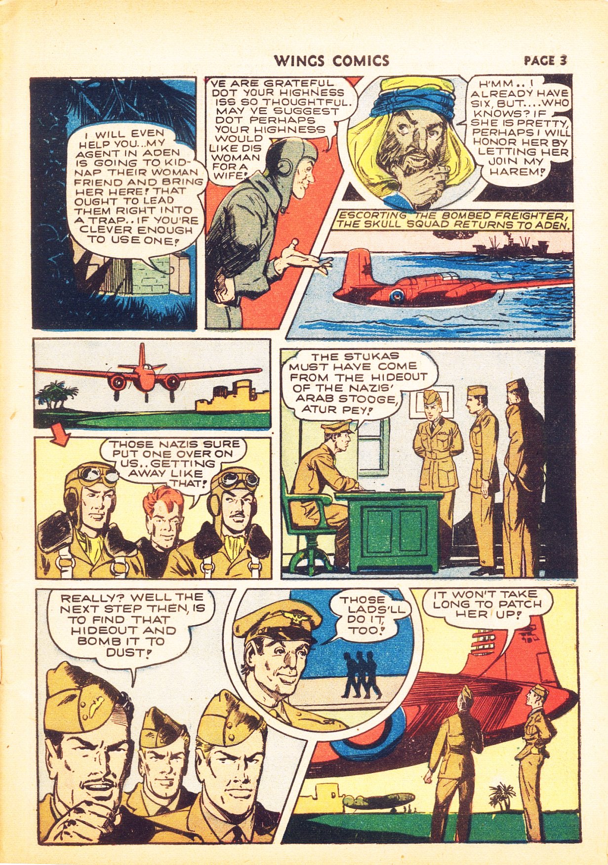 Read online Wings Comics comic -  Issue #24 - 5