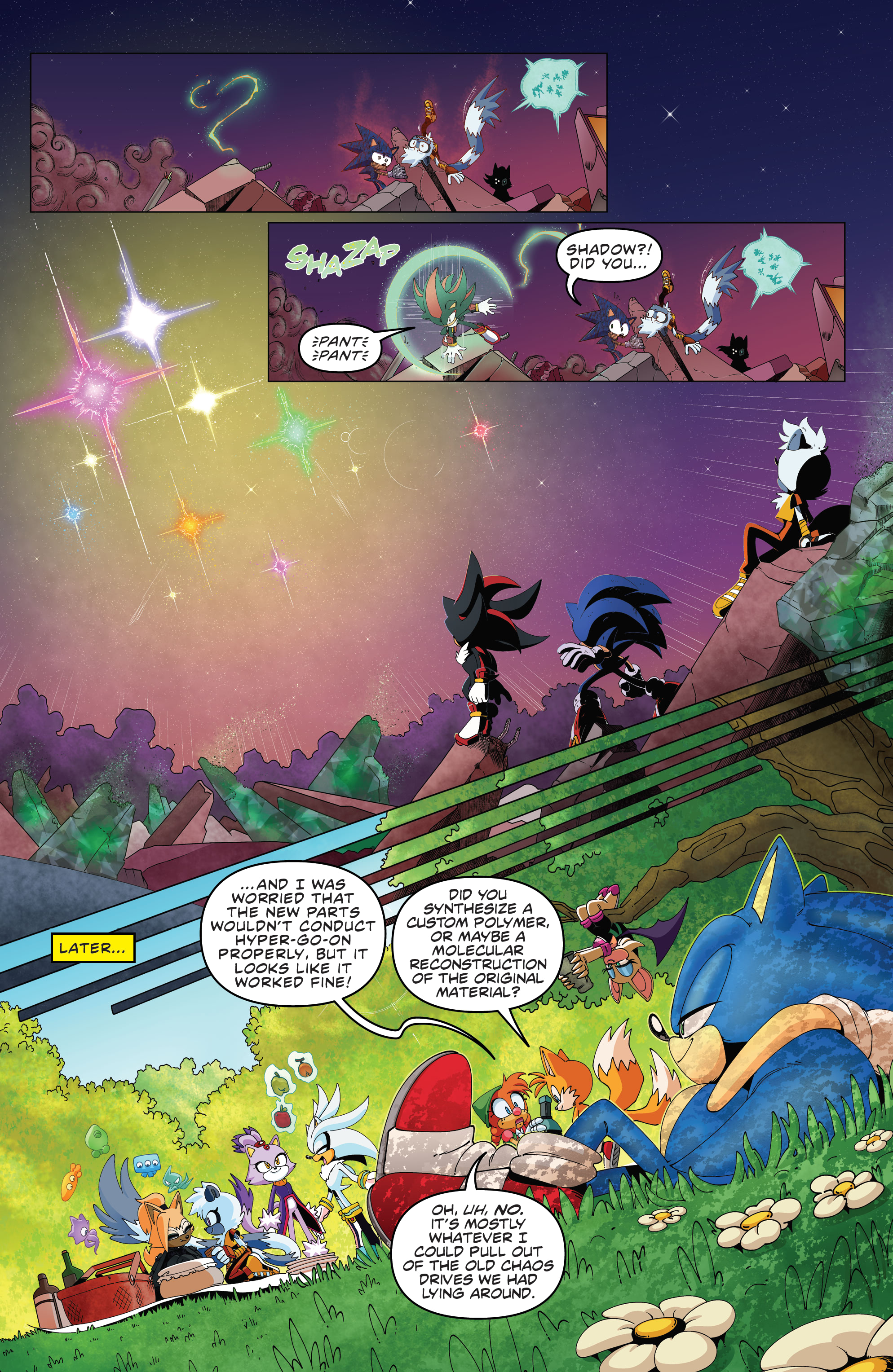 Read online Sonic the Hedgehog (2018) comic -  Issue #61 - 22