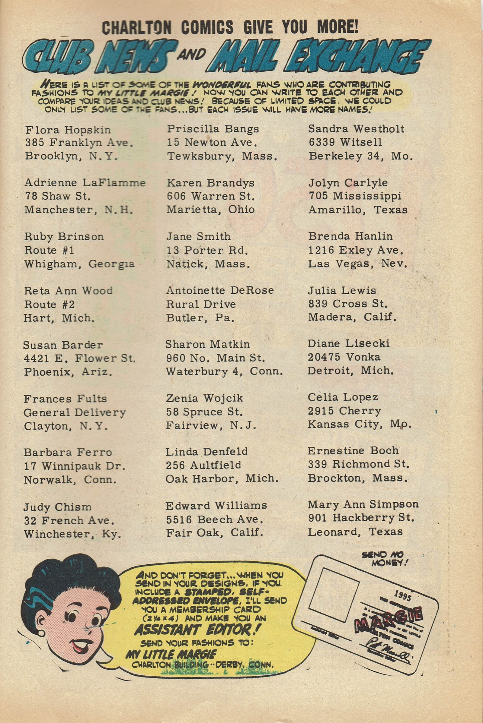 Read online My Little Margie (1954) comic -  Issue #43 - 33
