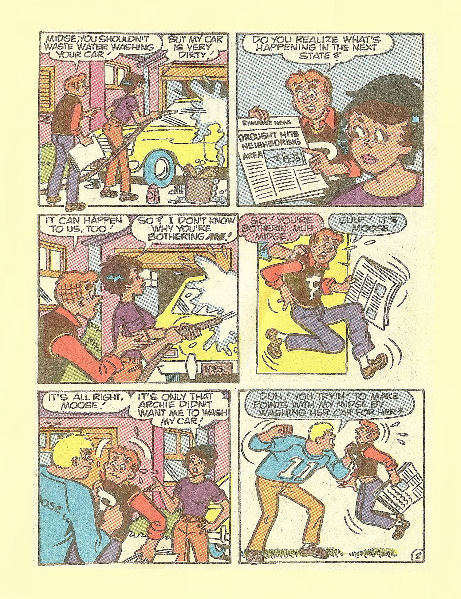 Read online Jughead Jones Comics Digest comic -  Issue #65 - 117