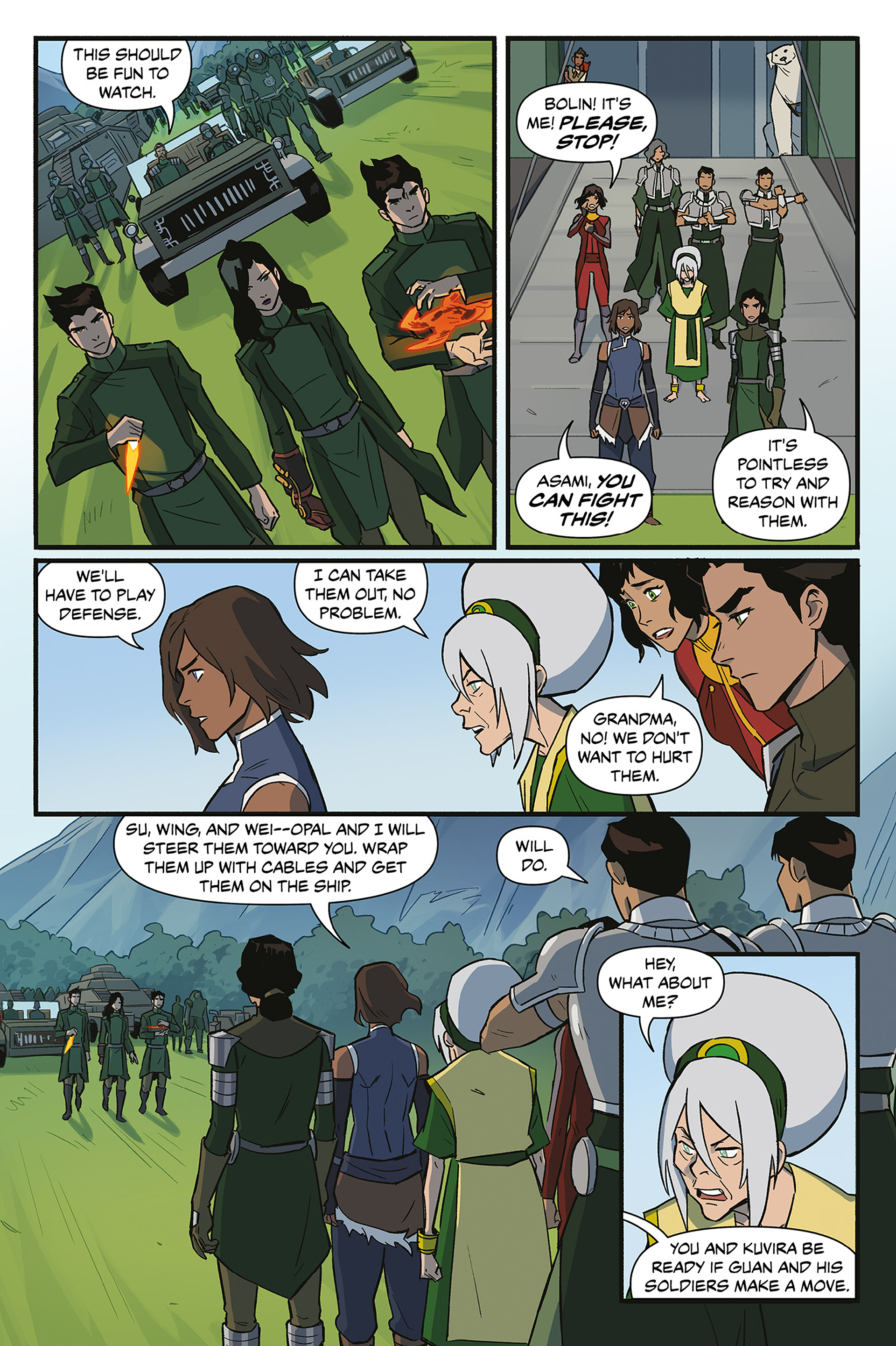 Read online The Legend of Korra: Ruins of the Empire Omnibus comic -  Issue # TPB (Part 2) - 37