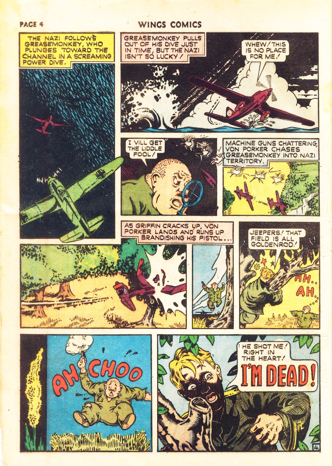 Read online Wings Comics comic -  Issue #11 - 6