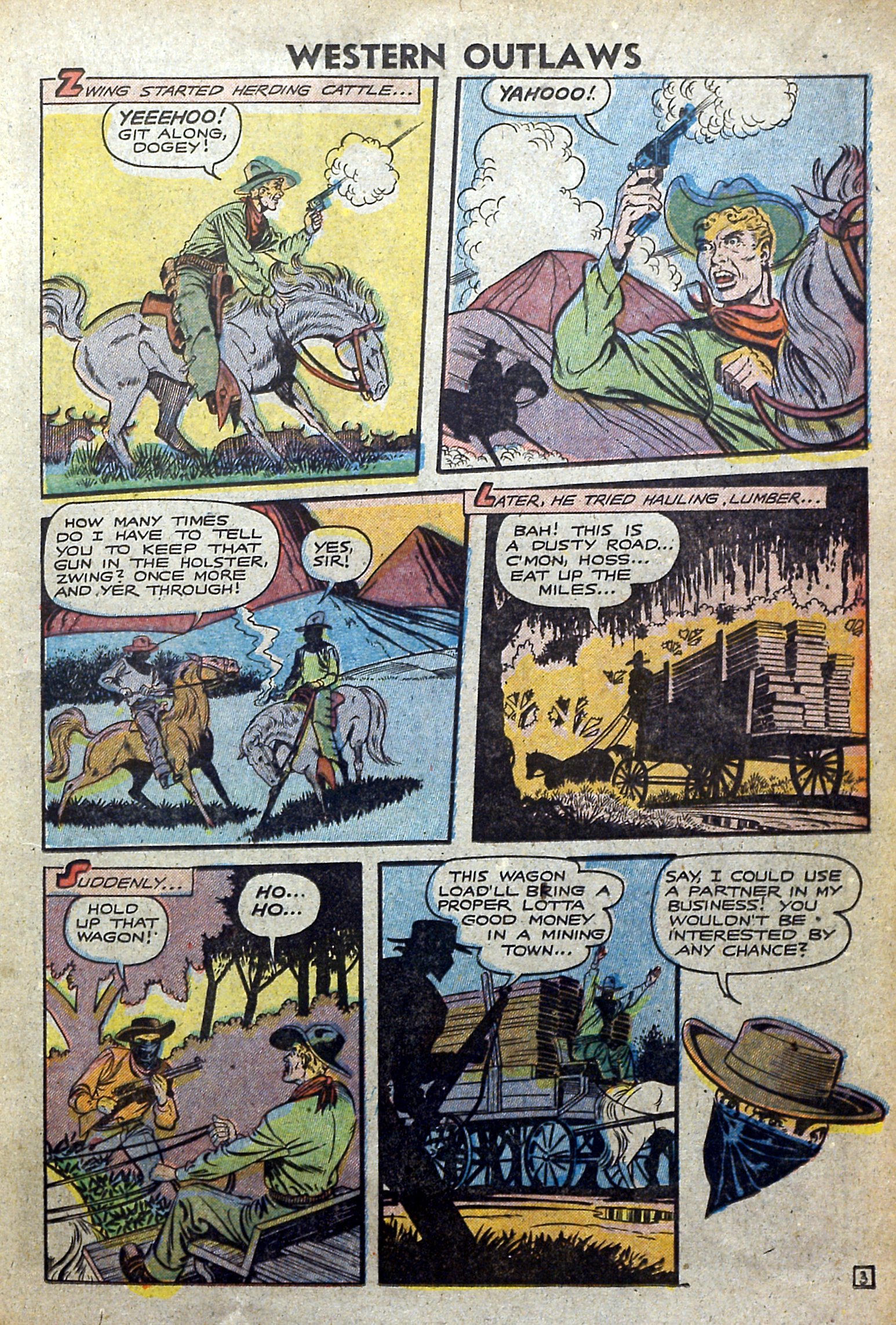 Read online Western Outlaws (1948) comic -  Issue #17 - 15