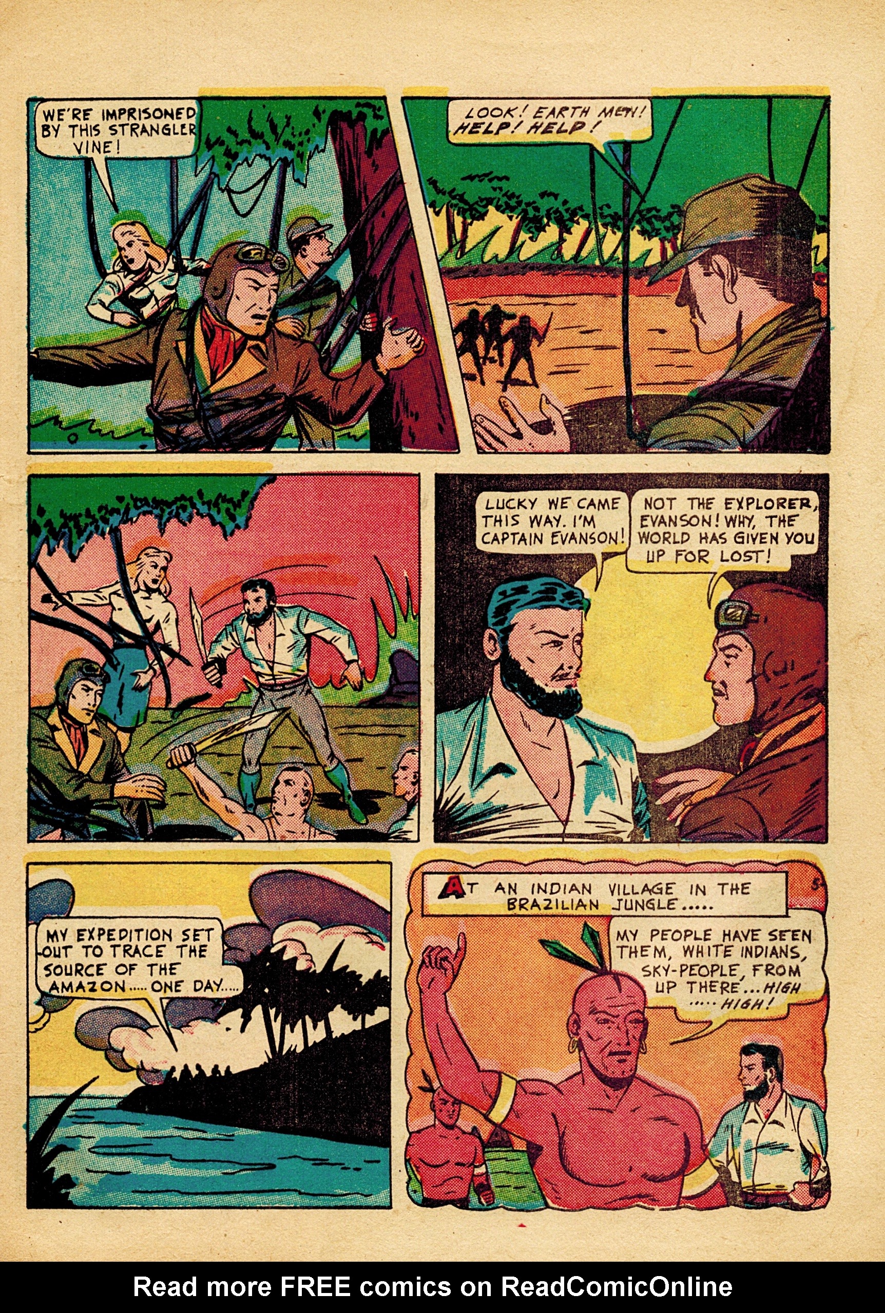 Read online Rocket Kelly (1945) comic -  Issue #3 - 7